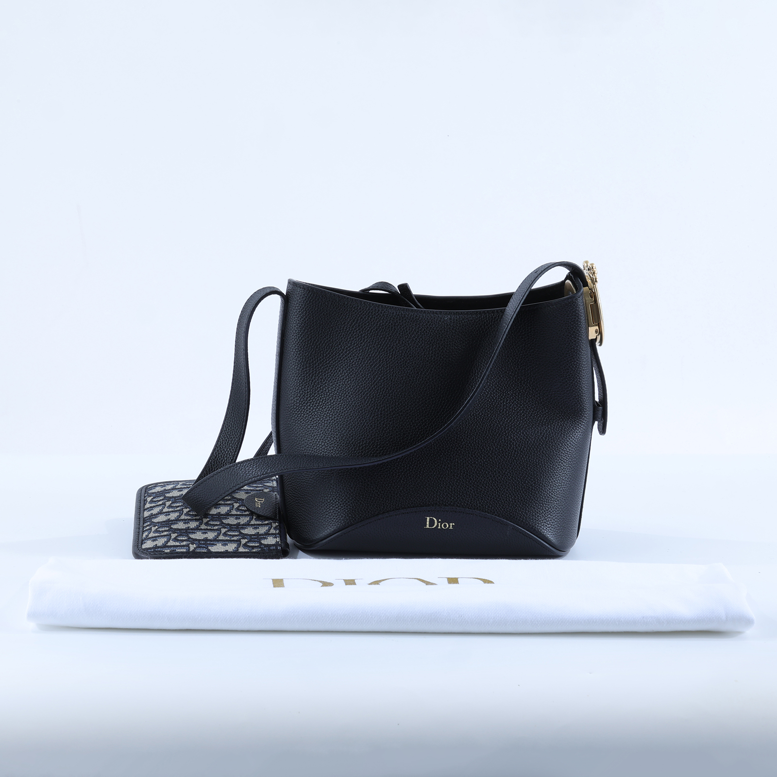 迪奧 CHRISTIAN DIOR Medaillon 水桶包 肩背包 小型 M1531QUQW Dior Medaillon小型水桶包 內袋/防塵袋