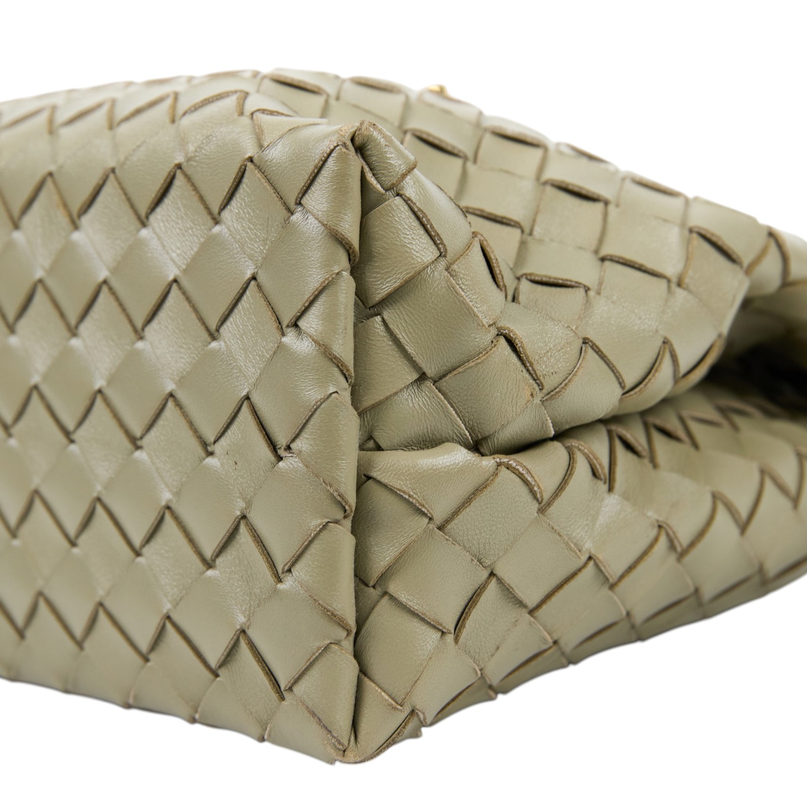 寶緹嘉 BOTTEGA VENETA Medium Andiamo 中型 手提 肩背包 766016VCPP1 灰綠ANDIAMO MEDIUM 無附屬品