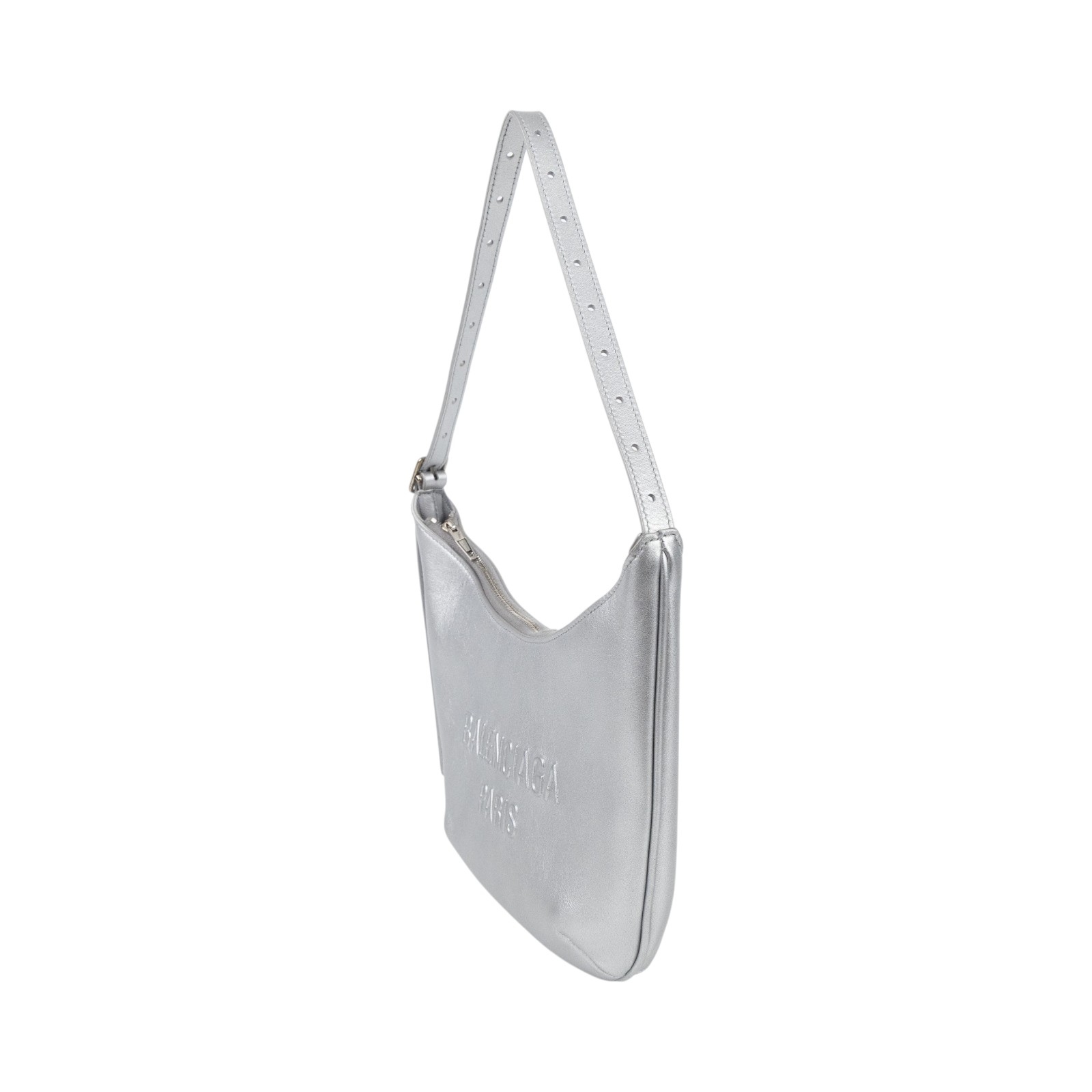 巴黎世家 BALENCIAGA Mary Kate 手提包 肩背包 7717332AAKE 銀MARY KATE肩背包 防塵袋/購買證明