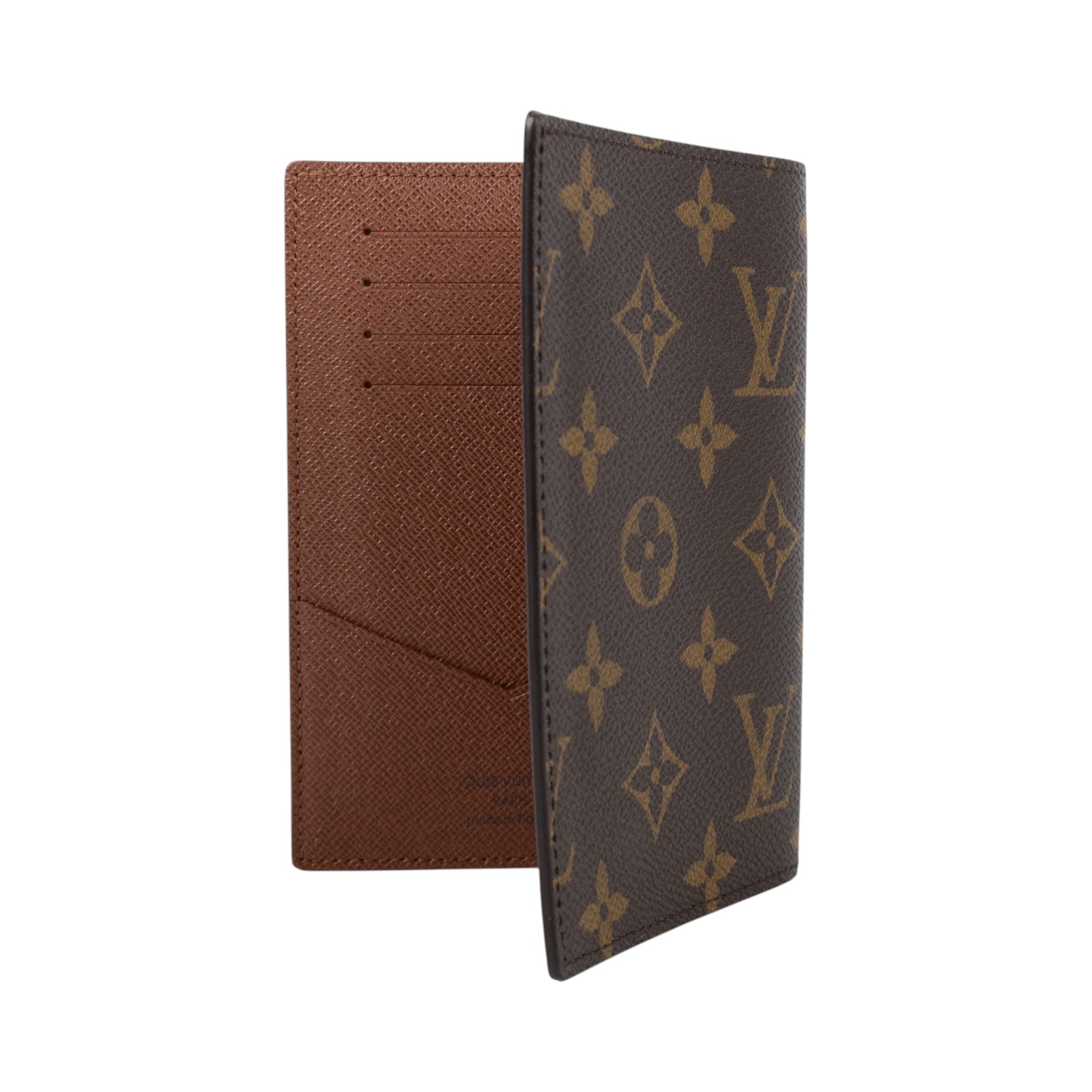 路易威登 LOUIS VUITTON 護照封套 護照夾老花帆布 M64502 晶片款 原花護照套 原廠盒子/防塵袋/購買證明影本
