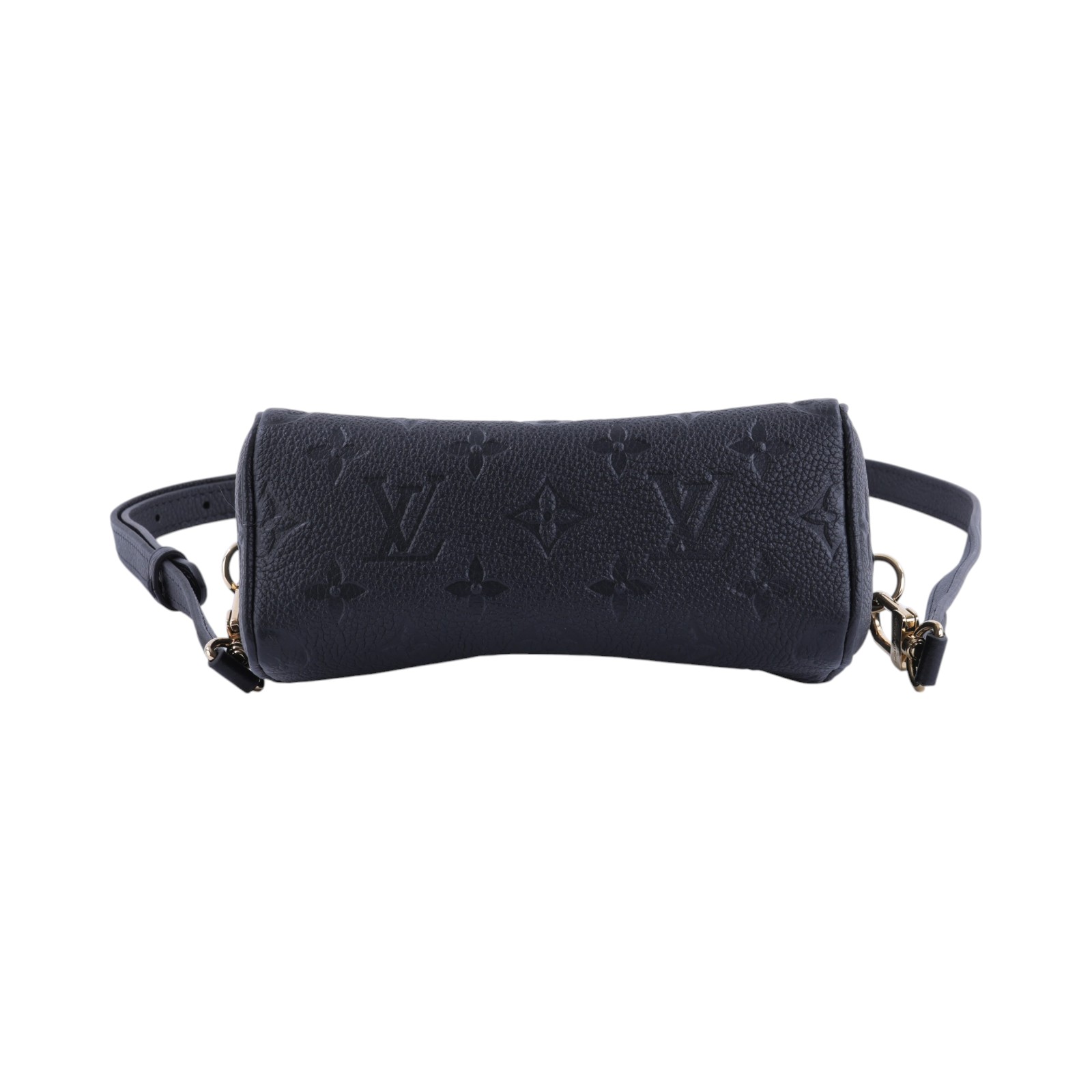 路易威登 LOUIS VUITTON Nano Speedy 壓花牛皮 迷你 鍊帶 波士頓包 M82450 晶片款  原廠盒子/防塵袋/背帶/購買證明