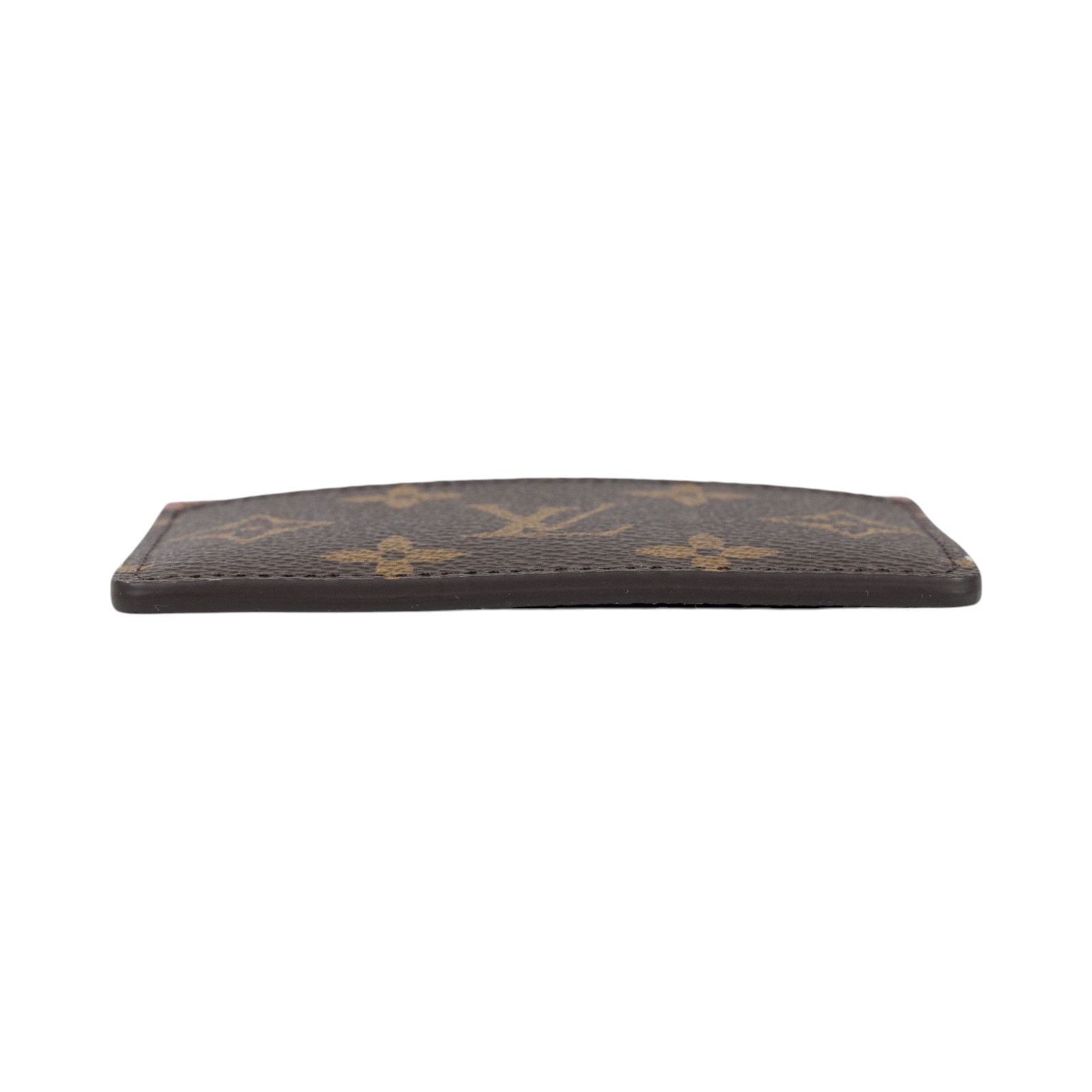 路易威登 LOUIS VUITTON 卡片套 卡夾 Monogram塗層帆布 雅馬邑色 M61733 晶片款 原花卡夾 原廠盒子/防塵袋/購買證明