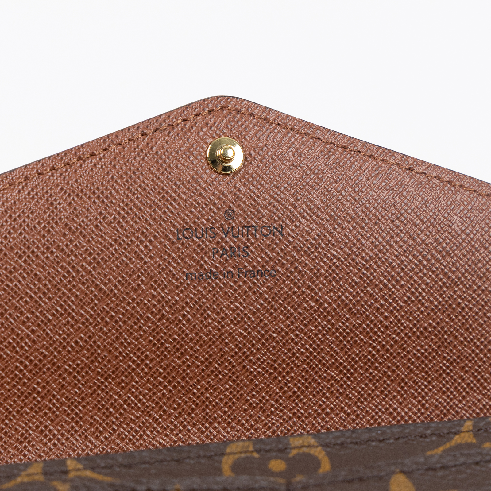 路易威登 LOUIS VUITTON Sarah 錢包 口蓋長夾 棕色 M60531 晶片款 原花SARAH掀蓋長夾 原廠盒子/防塵袋