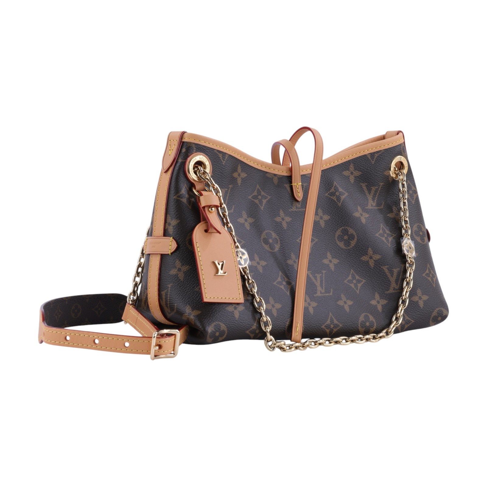 路易威登 LOUIS VUITTON CarryAll BB 手提包 M13014 晶片款 原花CarryAll BB 原廠盒子/防塵袋/購買證明