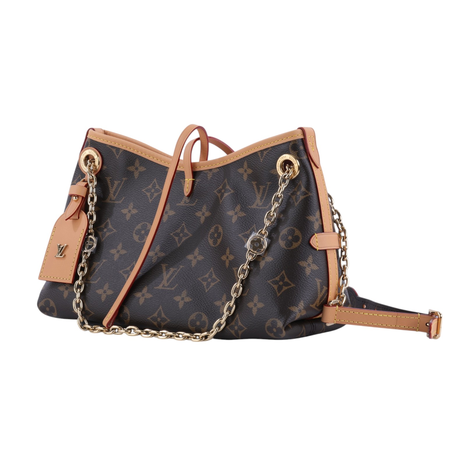 路易威登 LOUIS VUITTON CarryAll BB 手提包 M13014 晶片款 原花CarryAll BB 原廠盒子/防塵袋/購買證明