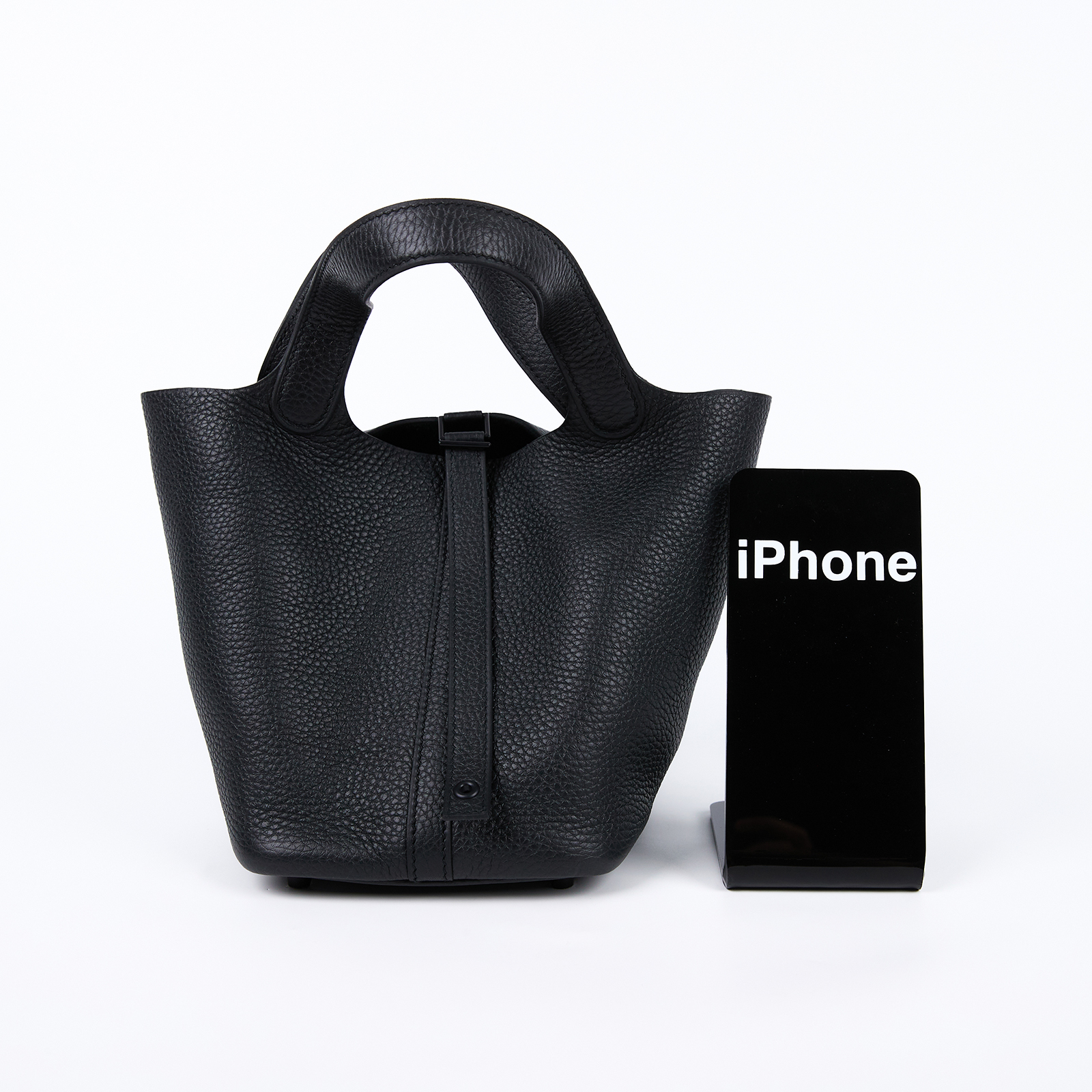 愛馬仕 Hermes Picotin Lock 18 菜籃子包 黑色 H079194CA89 /Z AC 008 A7  原廠盒子/防塵袋/鎖組/購買證明