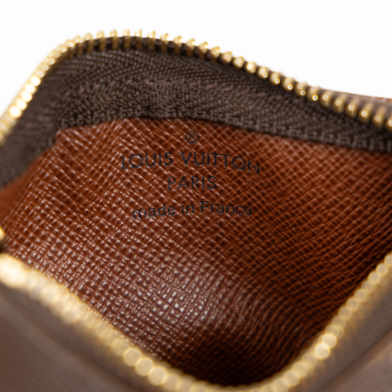 路易威登 LOUIS VUITTON 鑰匙零錢包 吊飾 經典帆布 M62650 原花鑰匙零錢包 無附屬品