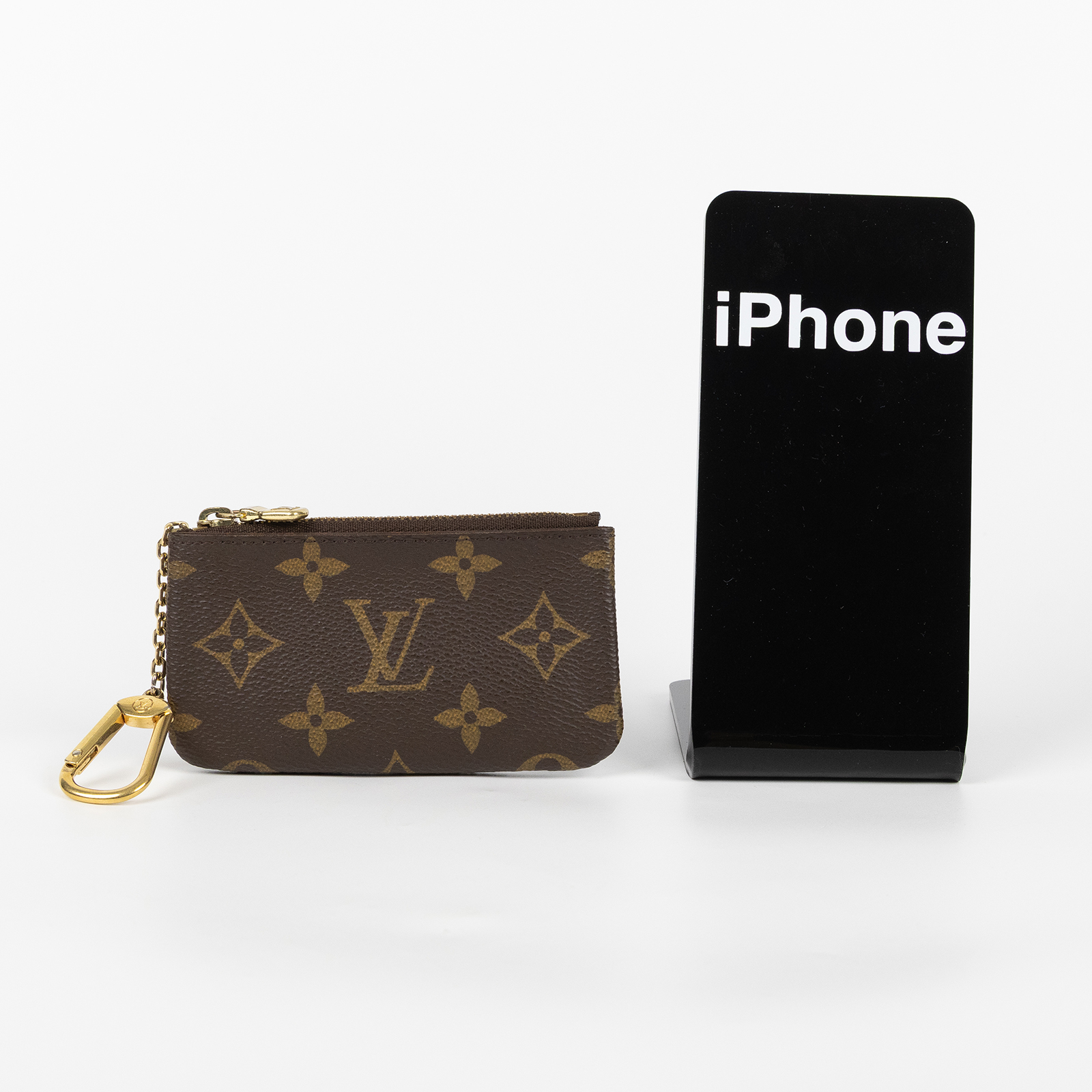 路易威登 LOUIS VUITTON 鑰匙零錢包 吊飾 經典帆布 M62650 原花鑰匙零錢包 無附屬品