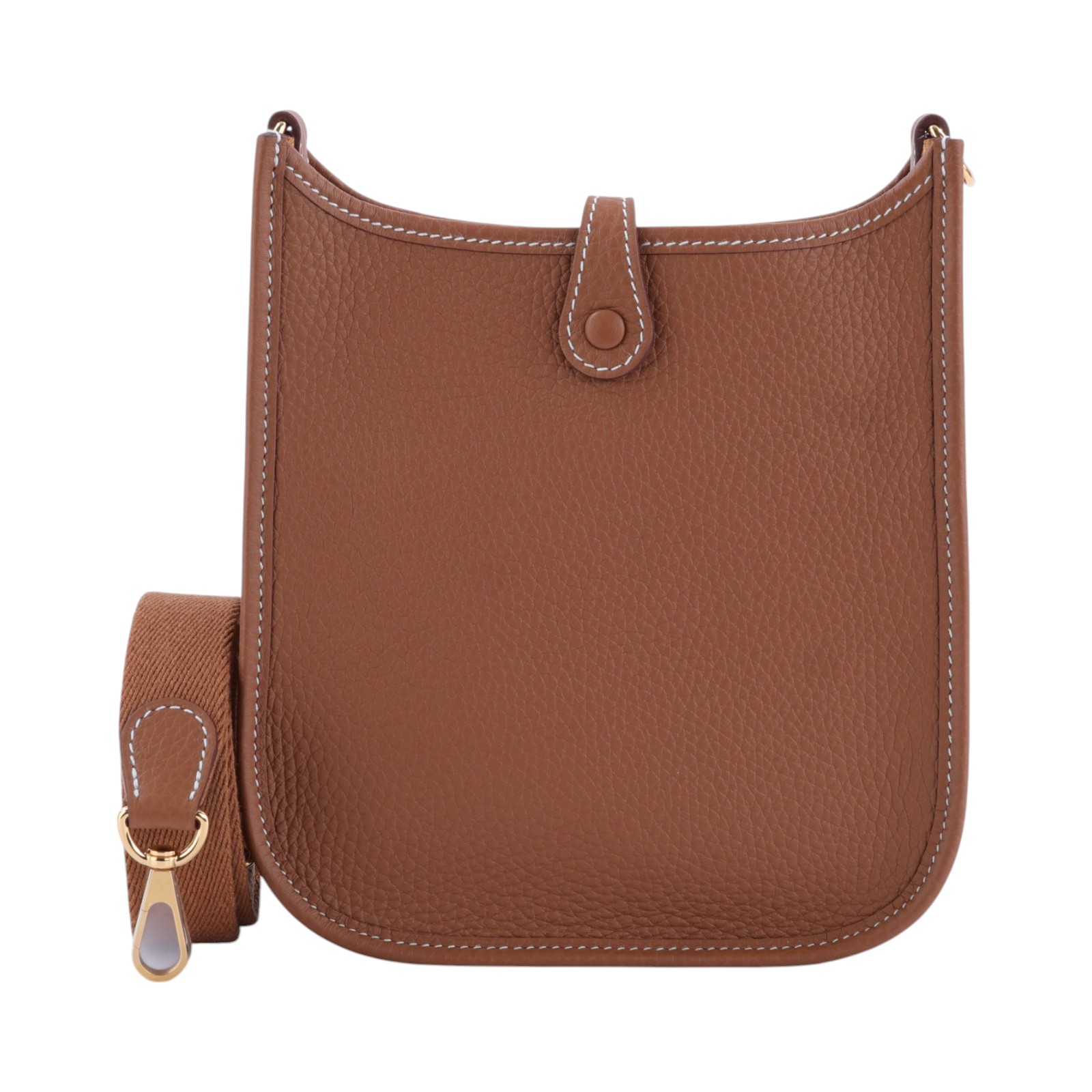 愛馬仕 Hermes Evelyne Bag Mini 伊芙琳包 Evelyne 16 EV16 GMN002 KDI  原廠盒子/防塵袋/背帶
