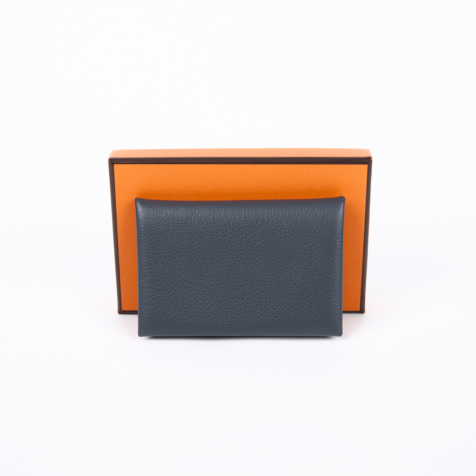 愛馬仕 Hermes Calvi 卡包 銀色五金 霧霾灰色 H064954CKH0 /B AA 012 ZA  原廠盒子