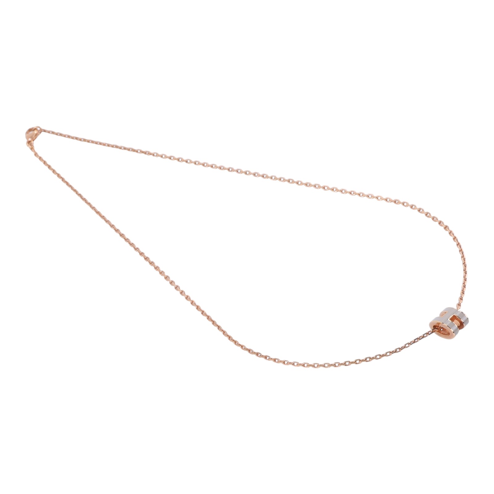 愛馬仕 Hermes Mini Pop H 墜飾 栗子色 H147992FO55 /GD1204 栗子灰MINI POP H 項鍊 原廠盒子/內襯/購買證明影本