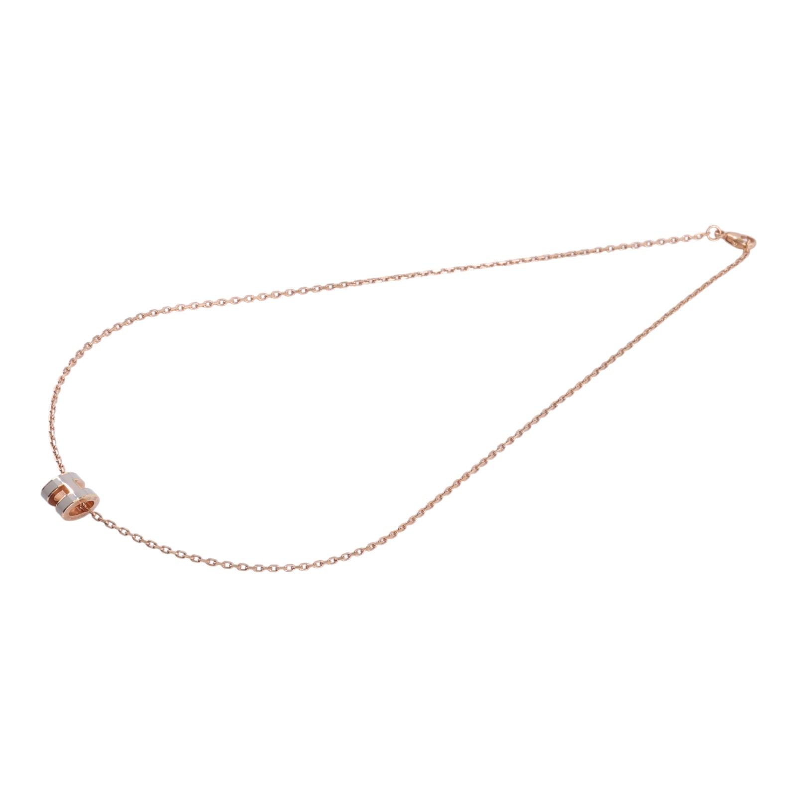 愛馬仕 Hermes Mini Pop H 墜飾 栗子色 H147992FO55 /GD1204 栗子灰MINI POP H 項鍊 原廠盒子/內襯/購買證明影本