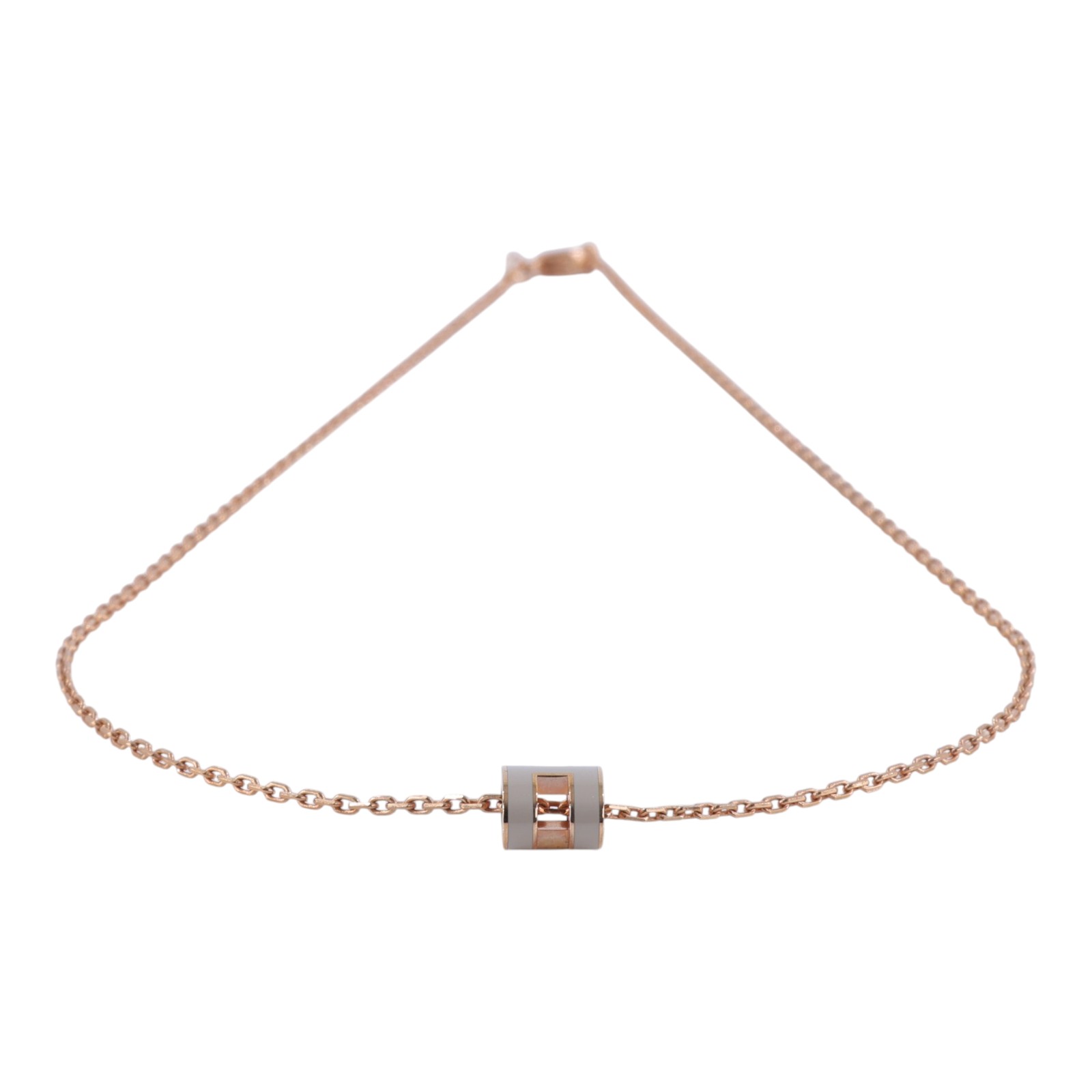愛馬仕 Hermes Mini Pop H 墜飾 栗子色 H147992FO55 /GD1204 栗子灰MINI POP H 項鍊 原廠盒子/內襯/購買證明影本