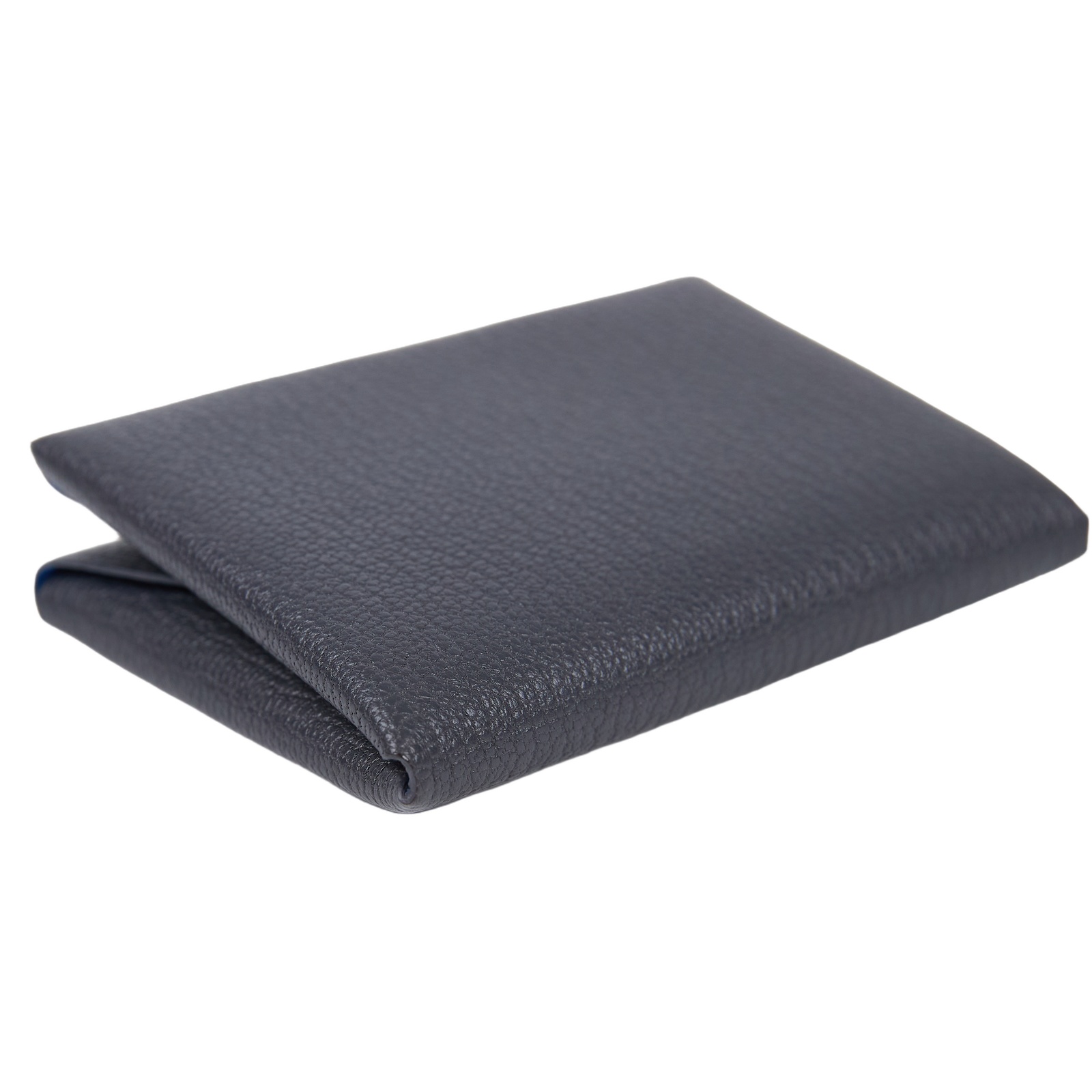 愛馬仕 Hermes Calvi Duo 卡包 CALD K UY 011 IM K刻 灰內拚藍CALVI DUO 原廠盒子