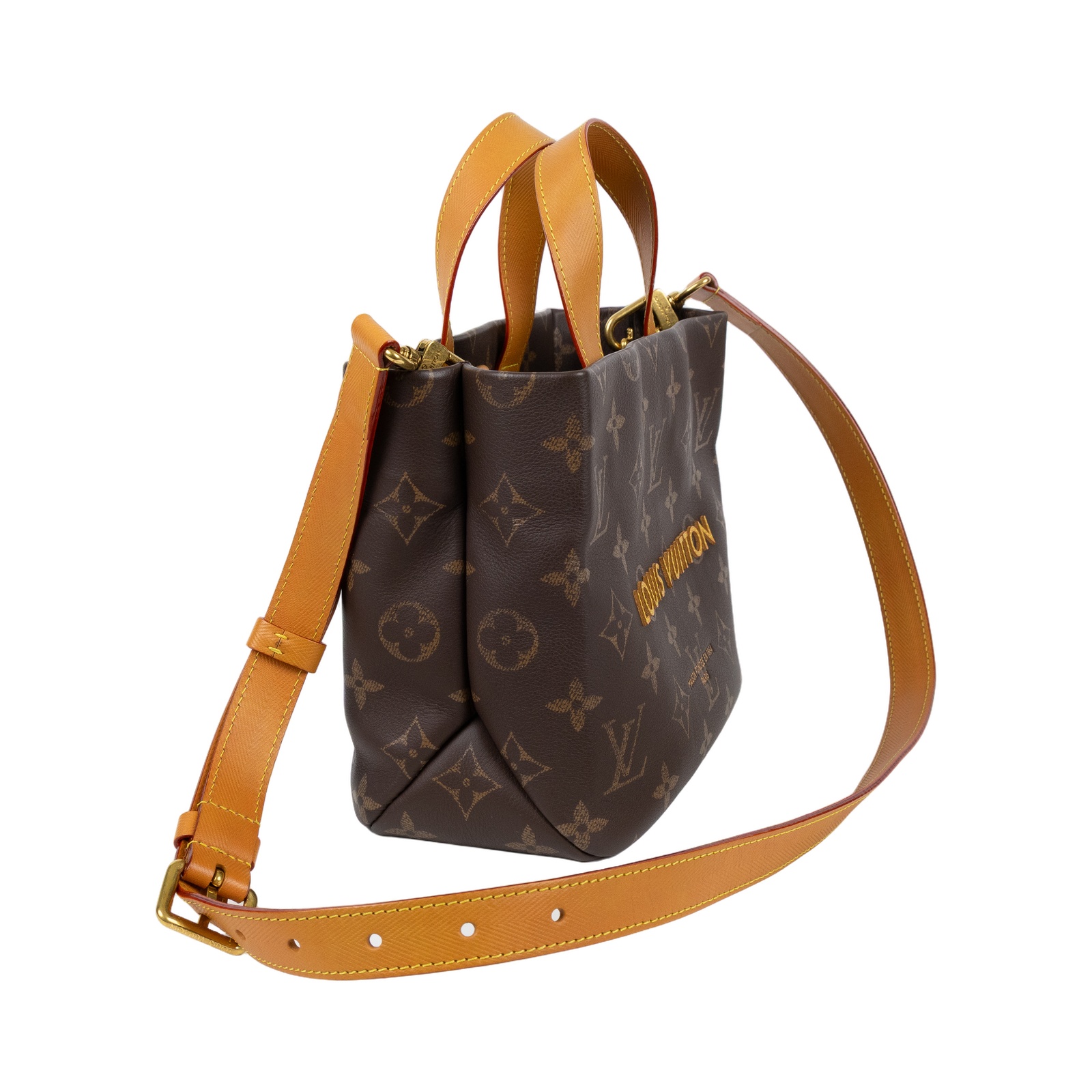 路易威登 LOUIS VUITTON Mini Shopper Tote 托特包 M27019 晶片款  原廠盒子/防塵袋/背帶