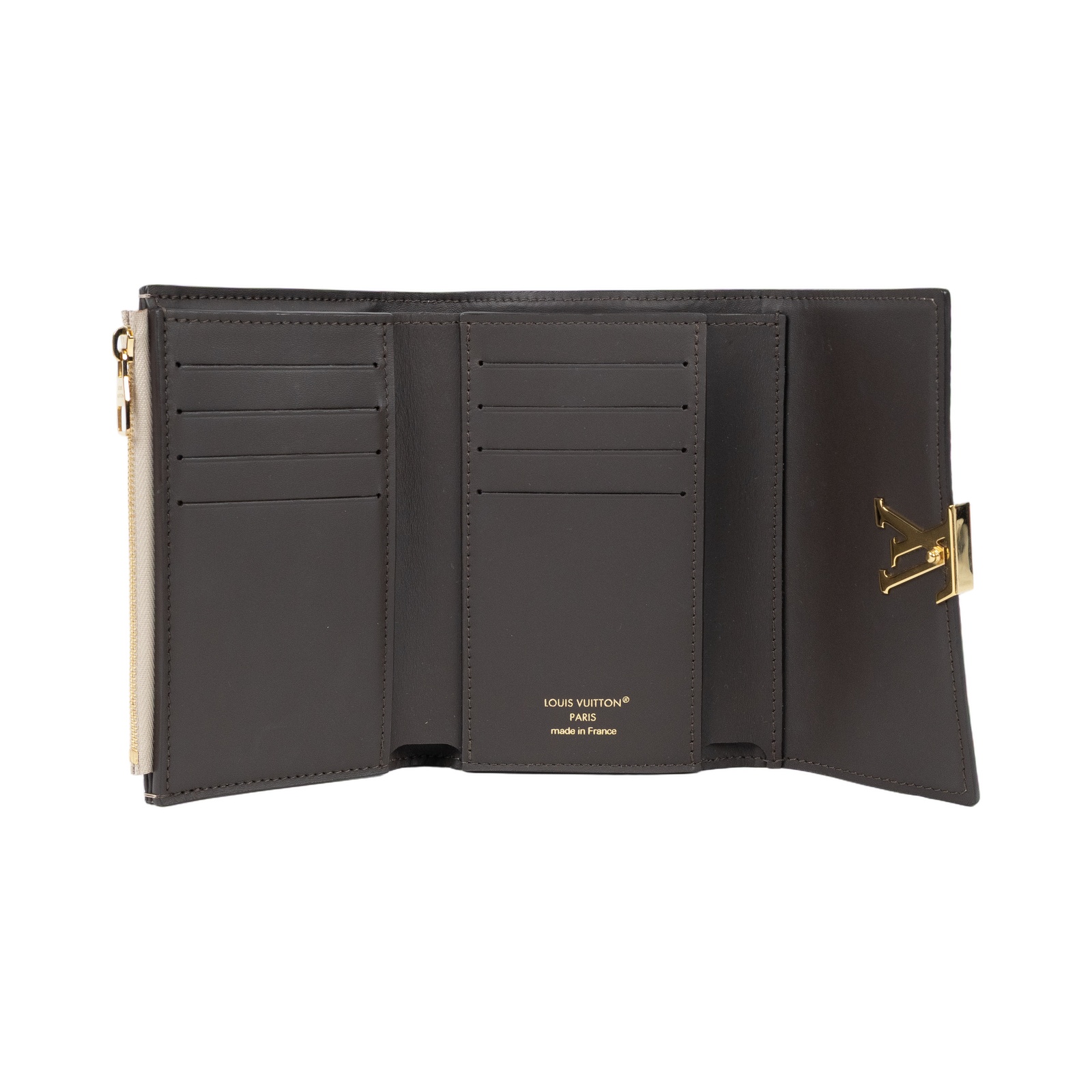 路易威登 LOUIS VUITTON Capucines 小型錢包 短夾 石灰色 M62159 晶片款  原廠盒子/防塵袋/購買證明
