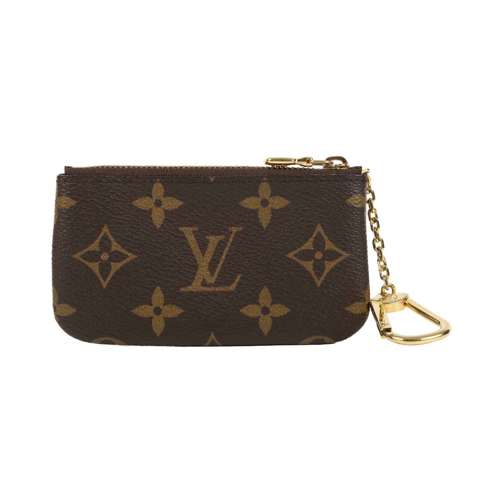 路易威登 LOUIS VUITTON 鑰匙零錢包 吊飾 經典帆布 M62650 原花拉鍊鑰匙包 原廠盒子/防塵袋
