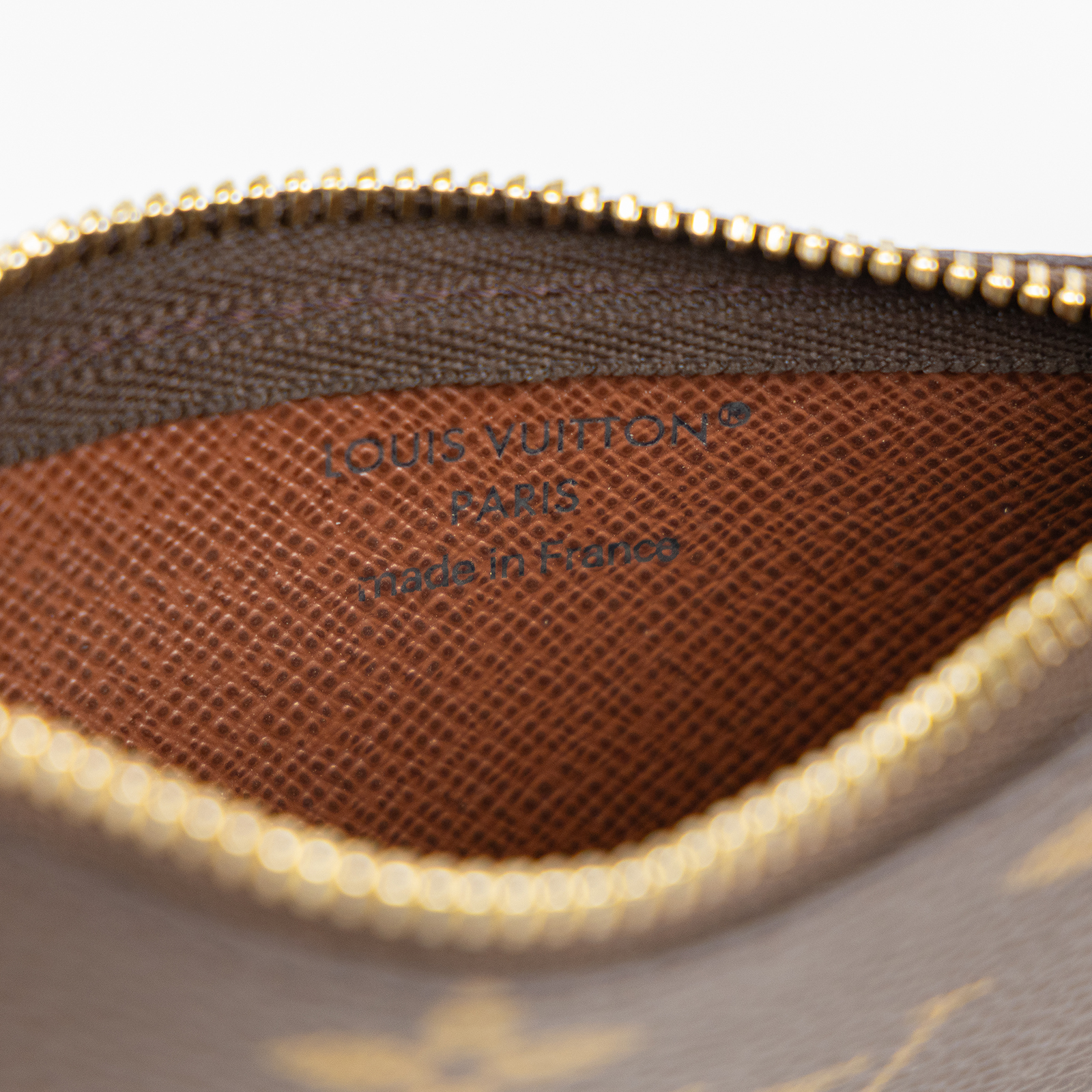 路易威登 LOUIS VUITTON 鑰匙零錢包 吊飾 經典帆布 M62650 原花拉鍊鑰匙包 原廠盒子/防塵袋