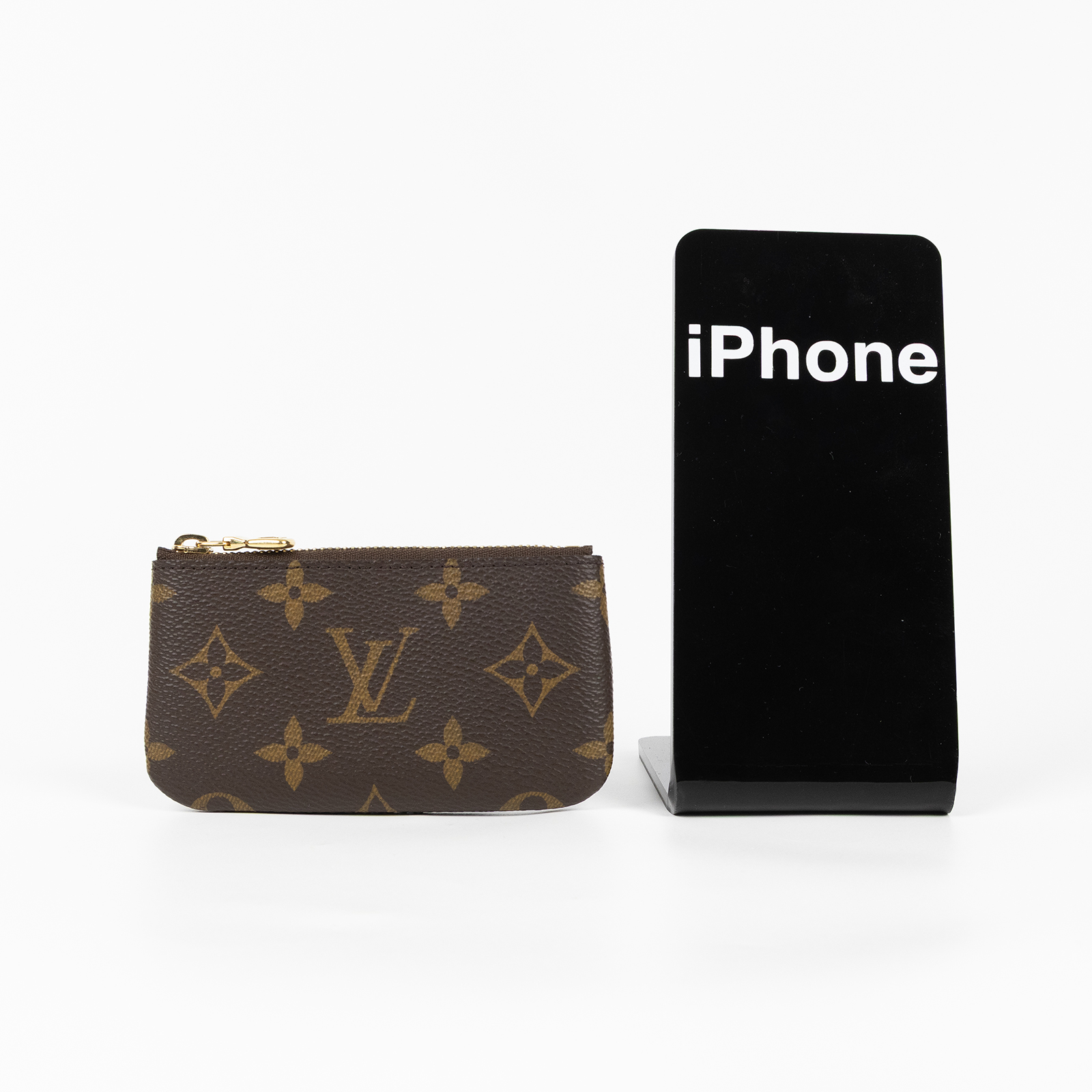 路易威登 LOUIS VUITTON 鑰匙零錢包 吊飾 經典帆布 M62650 原花拉鍊鑰匙包 原廠盒子/防塵袋