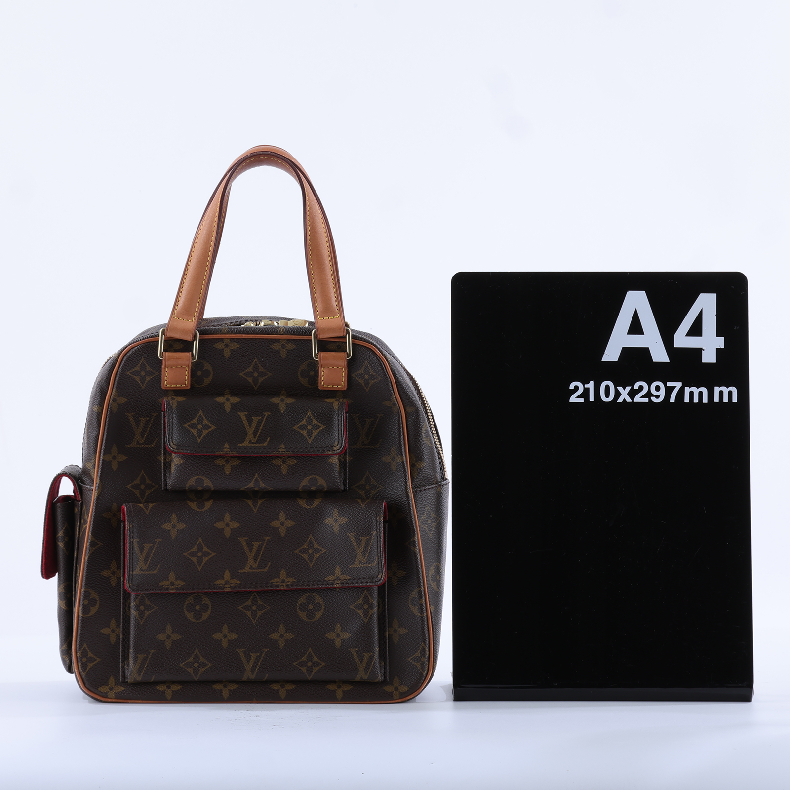 路易威登 LOUIS VUITTON Excentri Cite 口袋 手提包 M51161 原花雙口袋手提包 無附屬品