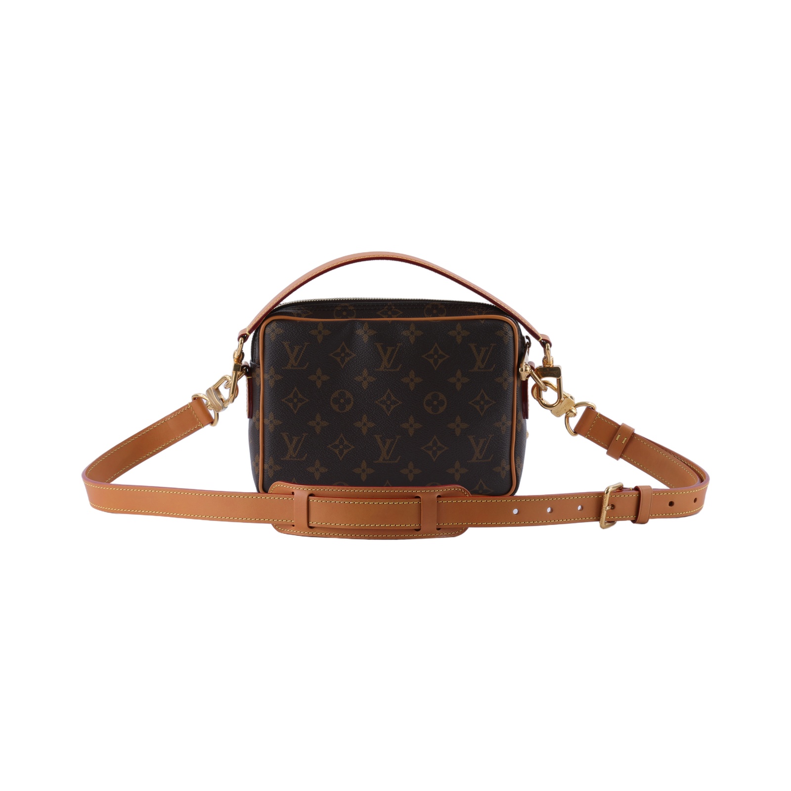 路易威登 LOUIS VUITTON Nil 斜背包 肩背包 手提包 M14016 晶片款 原花Nil 防塵袋/背帶X2/購買證明