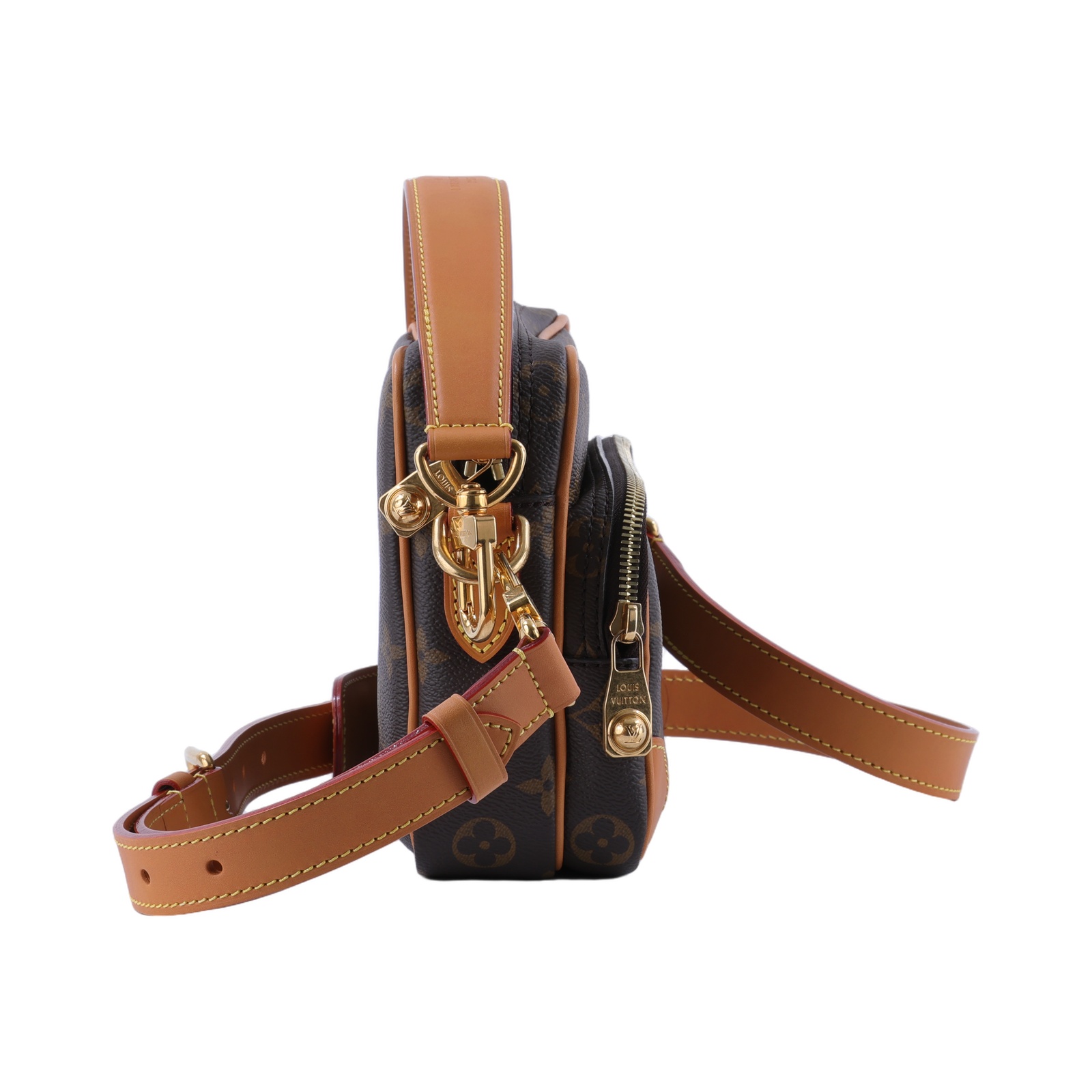 路易威登 LOUIS VUITTON Nil 斜背包 肩背包 手提包 M14016 晶片款 原花Nil 防塵袋/背帶X2/購買證明