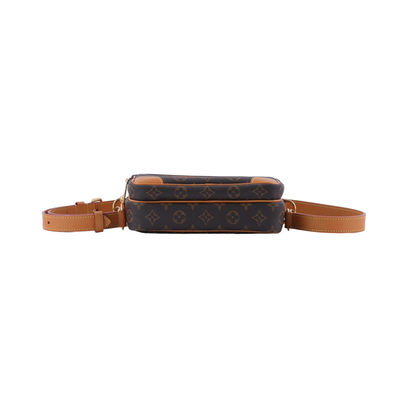 路易威登 LOUIS VUITTON Nil 斜背包 肩背包 手提包 M14016 晶片款 原花Nil 防塵袋/背帶X2/購買證明