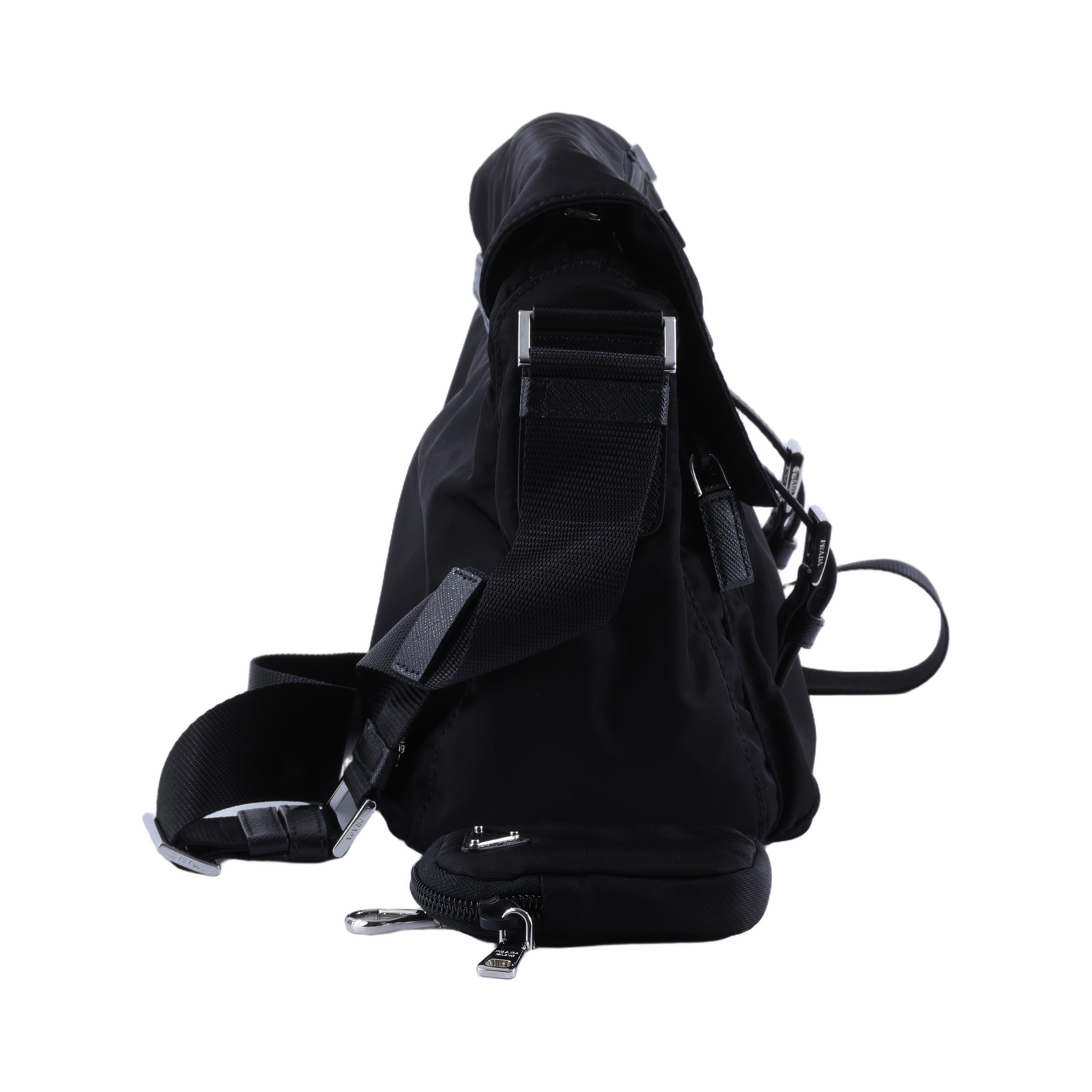 普拉達 PRADA Re-Nylon 肩背袋 1BD953_RV44 黑Re-Nylon 肩背袋 防塵袋/內袋