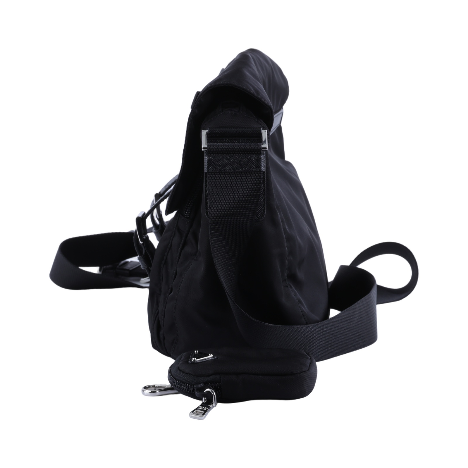 普拉達 PRADA Re-Nylon 肩背袋 1BD953_RV44 黑Re-Nylon 肩背袋 防塵袋/內袋
