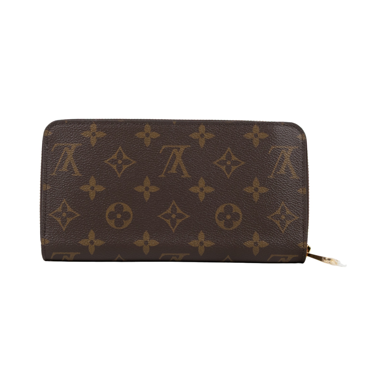 路易威登 LOUIS VUITTON 拉鏈錢包 Monogram帆布 罌粟紅色 M41896 晶片款 原花拉鍊長夾 防塵袋/原廠盒子
