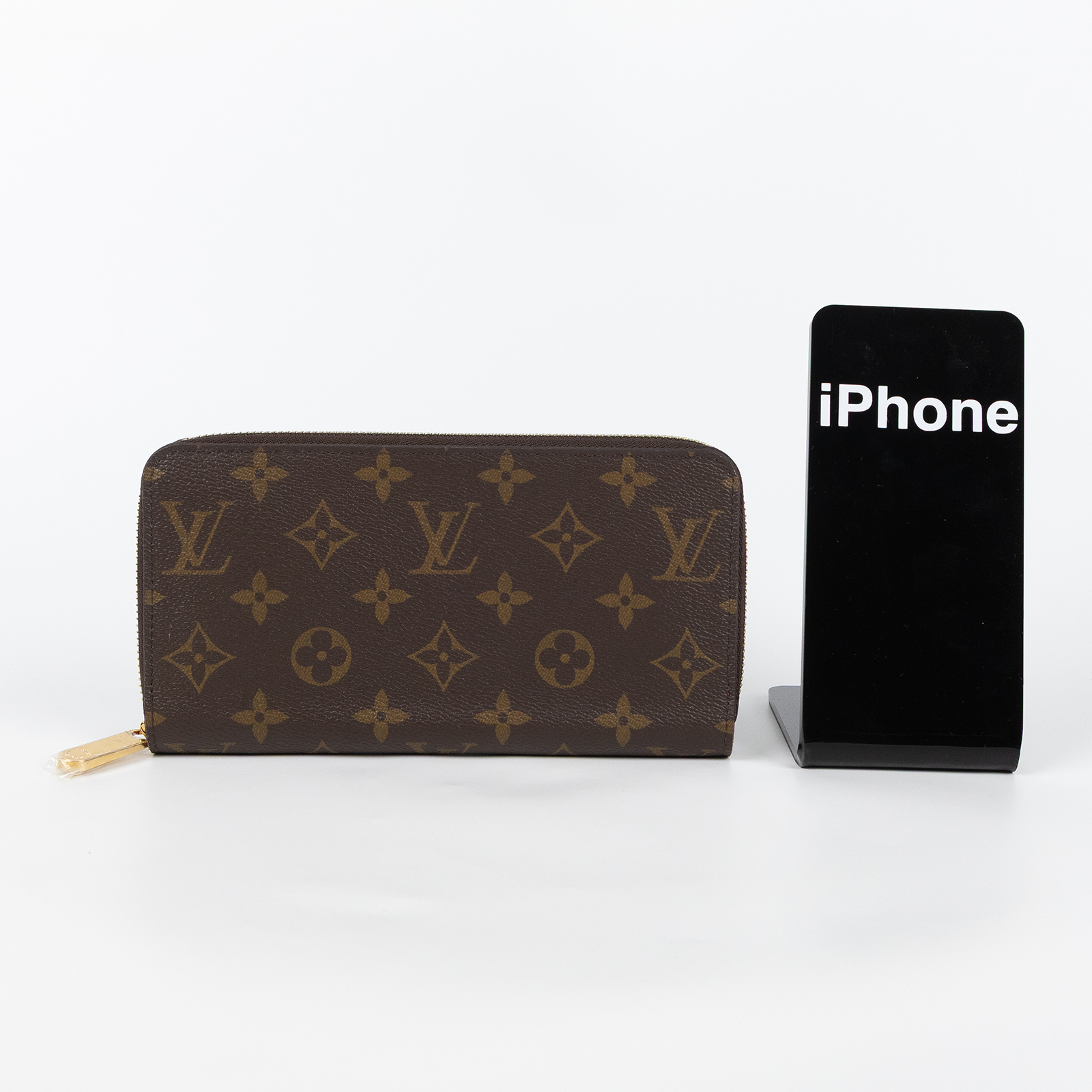 路易威登 LOUIS VUITTON 拉鏈錢包 Monogram帆布 罌粟紅色 M41896 晶片款 原花拉鍊長夾 防塵袋/原廠盒子
