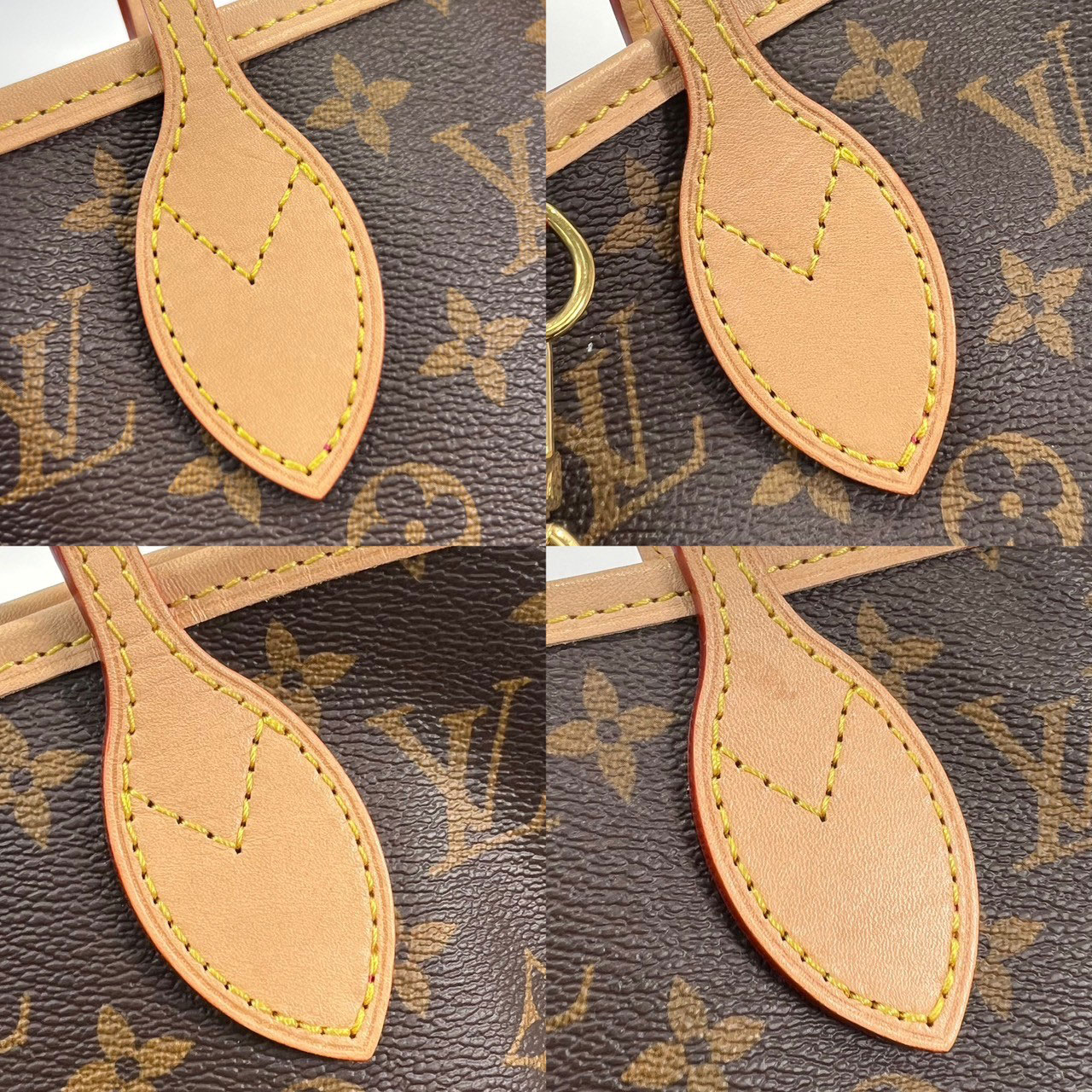 路易威登 LOUIS VUITTON Neverfull BB 手提 斜背包 粉色背袋 M46786 晶片款  防塵袋2/背帶/內袋