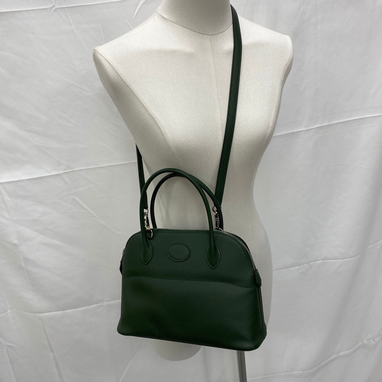 愛馬仕 Hermès Bolide Bag 柏莉包 27 BL27 H041693CK2Q/T HA 002 CN  原廠盒子/防塵袋/背帶/