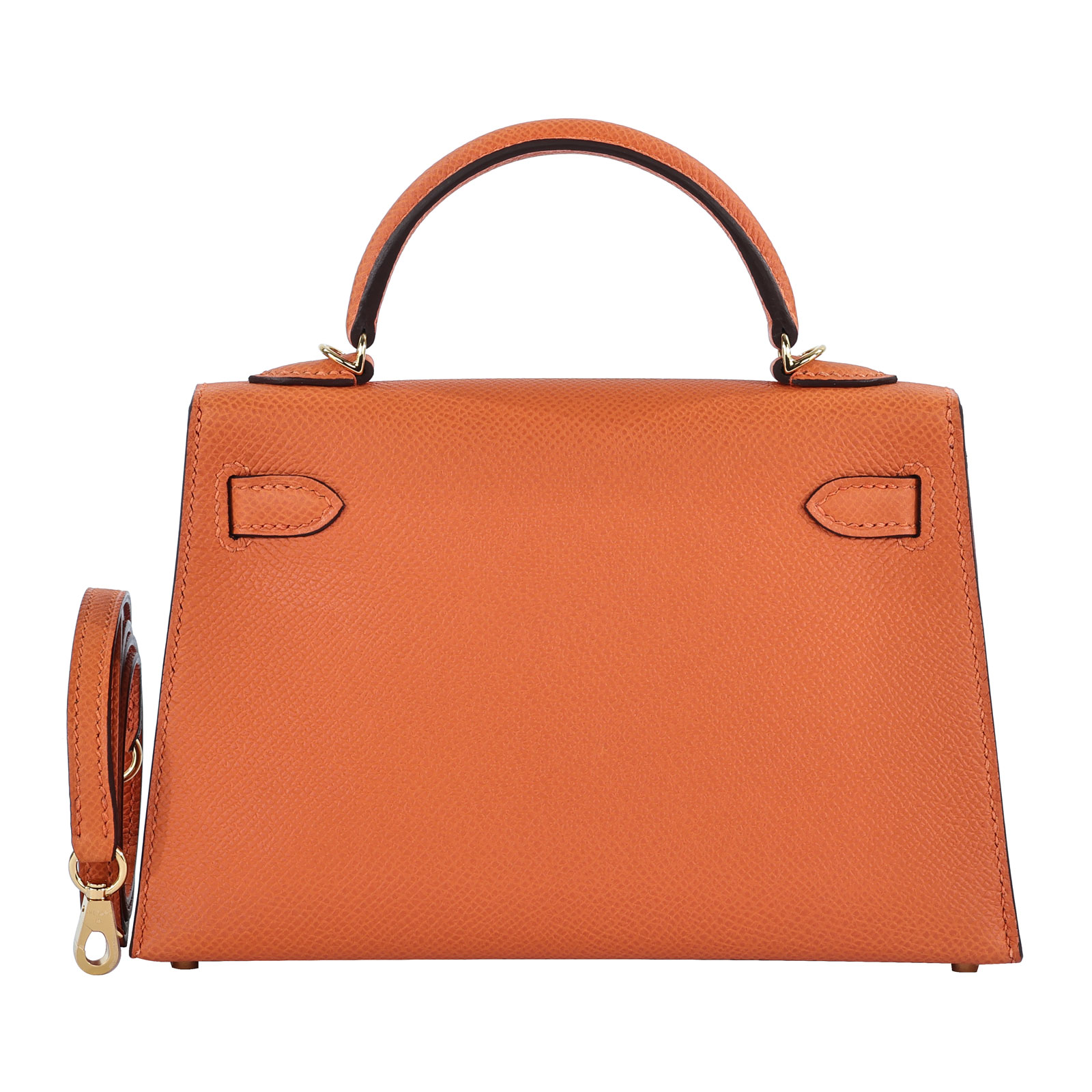 愛馬仕 Hermès Kelly Bag 凱莉包 mini KLM W FI 838 GG  原廠盒子/防塵袋2/背帶