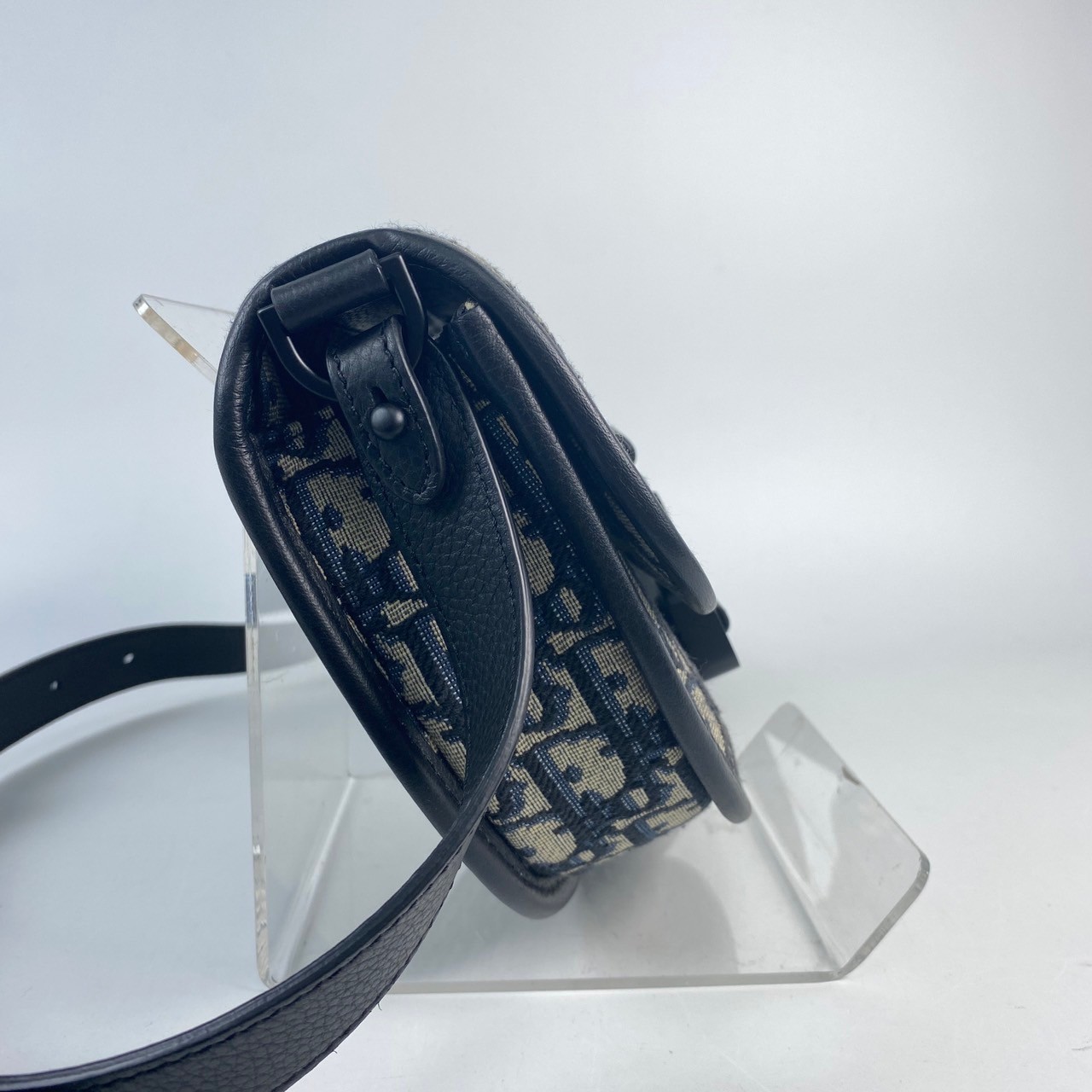 迪奧 CHRISTIAN DIOR Mini Gallop Bag with Strap 迷你 手袋 Dior Oblique 緹花 1ADPO033YKY  原廠盒子/防塵袋/購買證明/保證卡