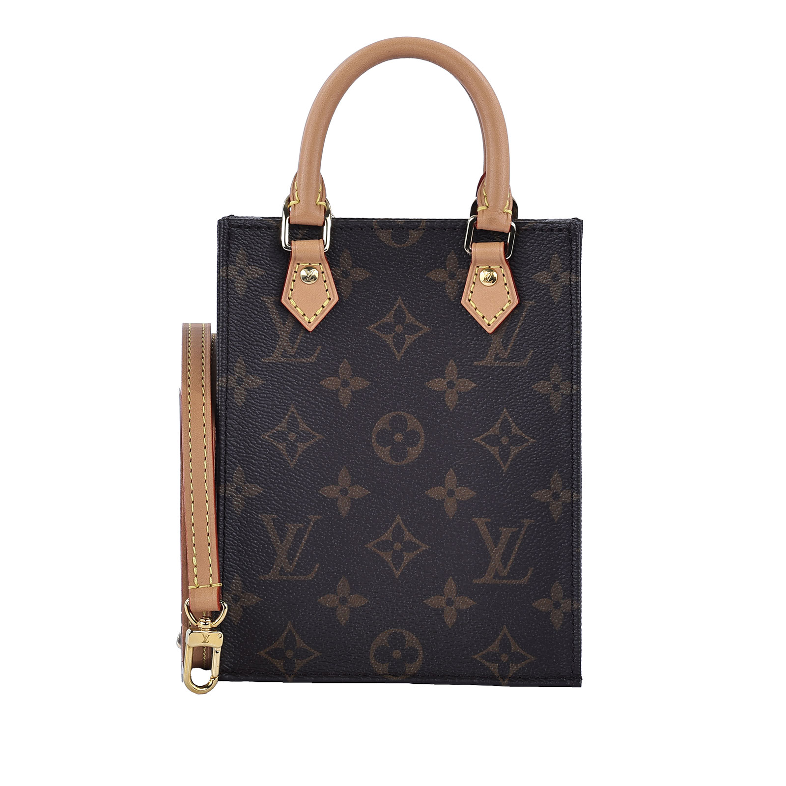 路易威登 LOUIS VUITTON Petit Sac Plat 斜背琴譜包 M81295 晶片款  原廠盒子/防塵袋/背帶/購買證明