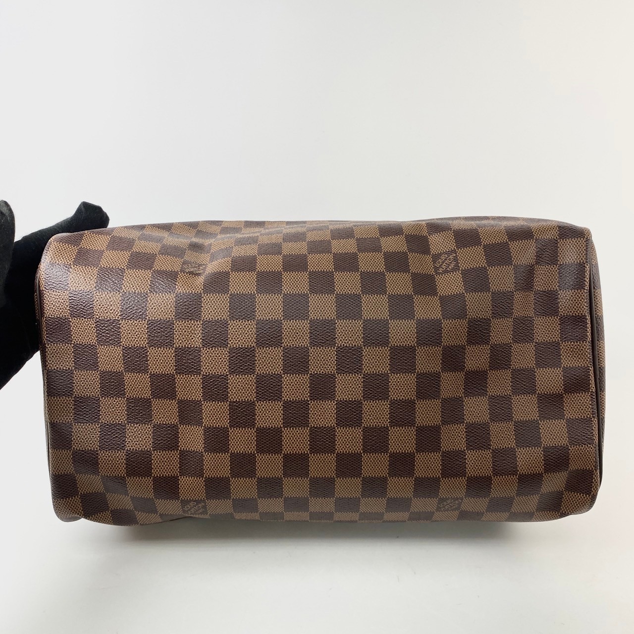 路易威登 LOUIS VUITTON Speedy 35棕棋盤 手提波士頓包 N41363 棋盤格SPEEDY35 防塵袋/鎖組