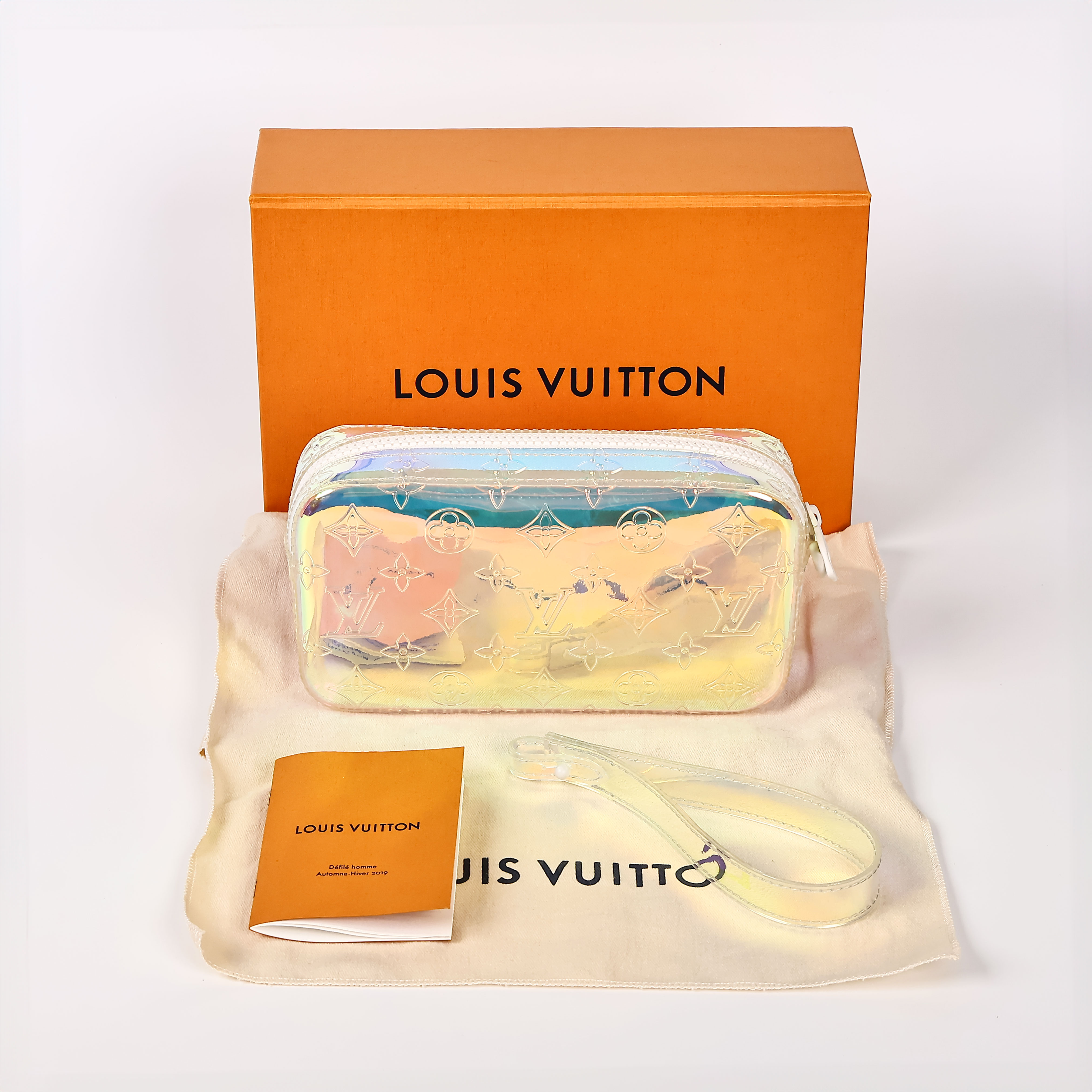 路易威登 LOUIS VUITTON Clutch Pochette Volga  2019年春夏 Pop-up 店限量發售 M55261  原廠盒子/防塵袋