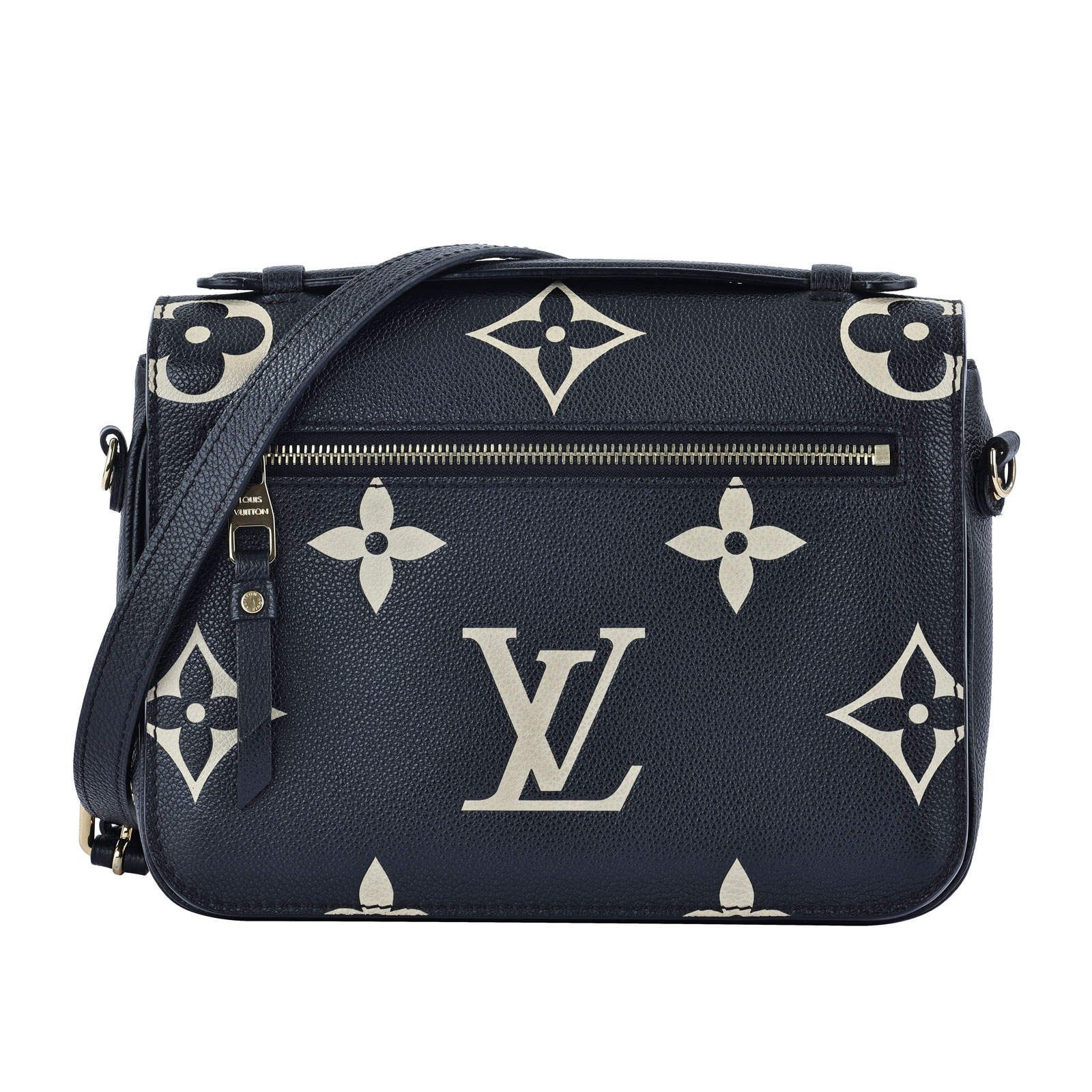 路易威登 LOUIS VUITTON Pochette Métis LOGO 牛皮 釦式 手提 斜背包 M45773 晶片款  原廠盒子/防塵袋/背帶/購買證明