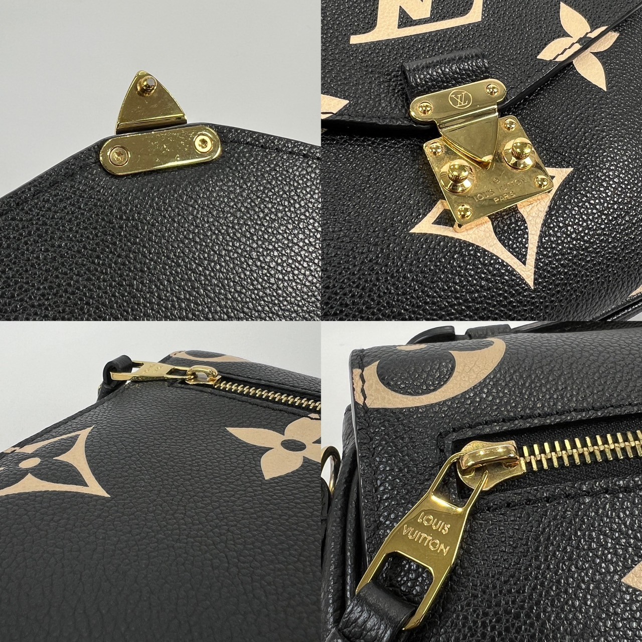 路易威登 LOUIS VUITTON Pochette Métis LOGO 牛皮 釦式 手提 斜背包 M45773 晶片款  原廠盒子/防塵袋/背帶/購買證明