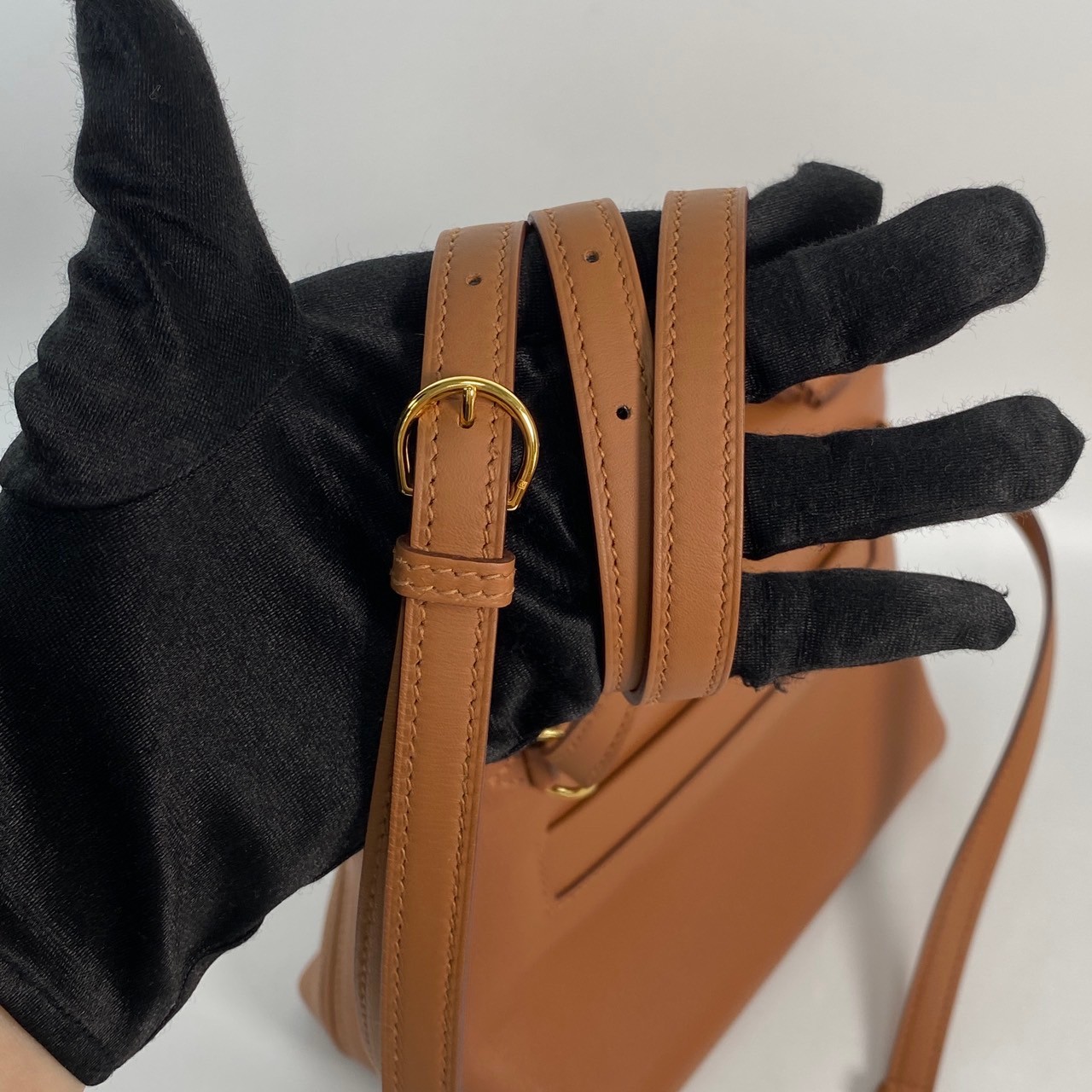 愛馬仕 Hermès 24/24 21 手提包 24/24/21 W IT 135 IC 　W刻 金棕金釦 MINI 24/24 原廠盒子/防塵袋/背帶