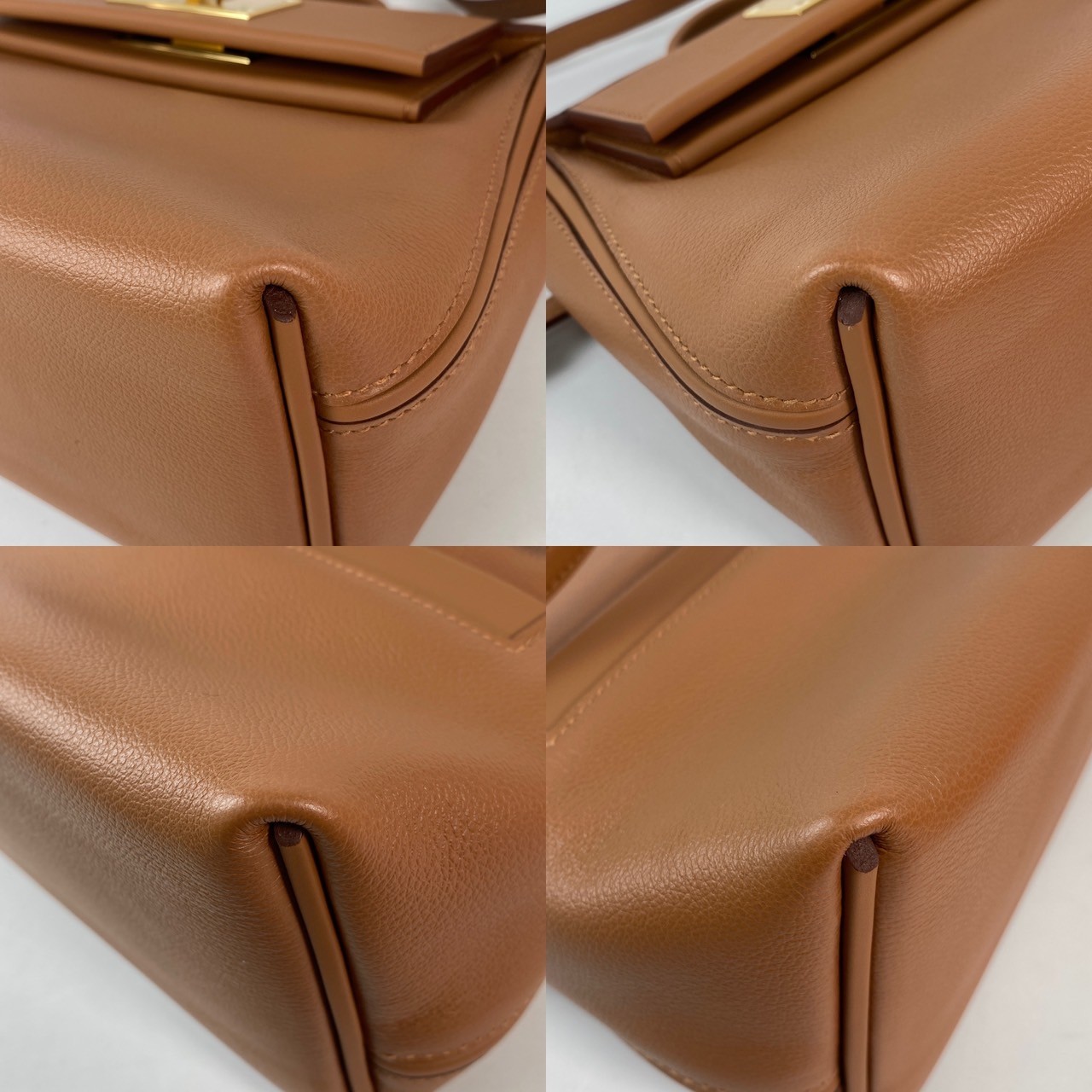 愛馬仕 Hermès 24/24 21 手提包 24/24/21 W IT 135 IC 　W刻 金棕金釦 MINI 24/24 原廠盒子/防塵袋/背帶