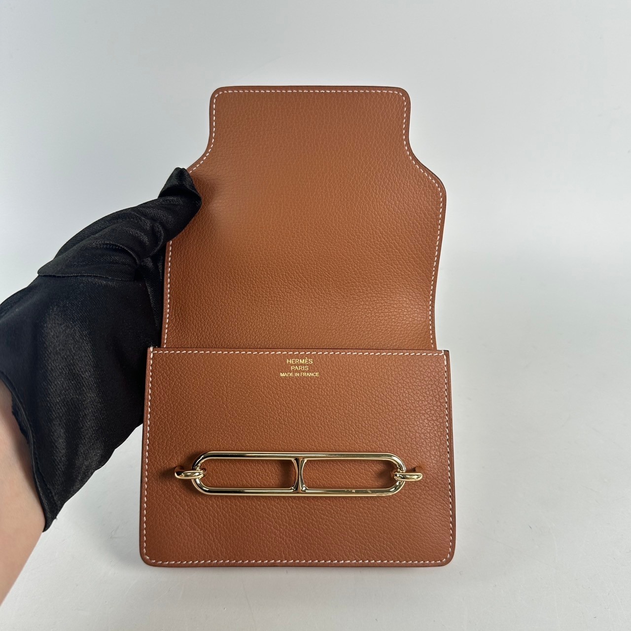 愛馬仕 Hermès Roulis Slim 豬鼻子 短夾 ROSLIM Z AM 004 UH  原廠盒子/防塵袋/內袋/購買證明