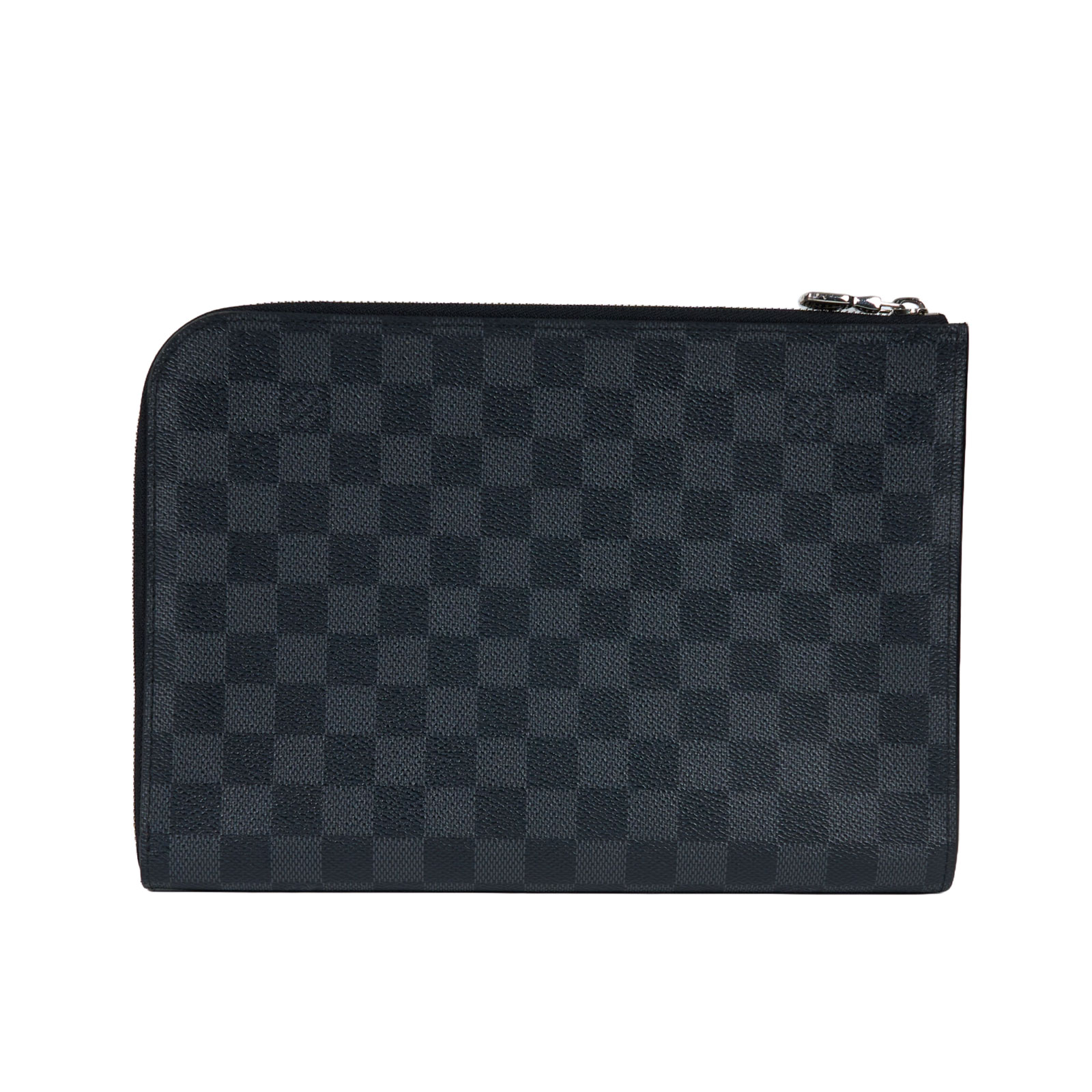 路易威登 LOUIS VUITTON Pochette Jour 棋盤格 手拿包 N60113 黑棋盤格大手拿包 原廠盒子/防塵袋