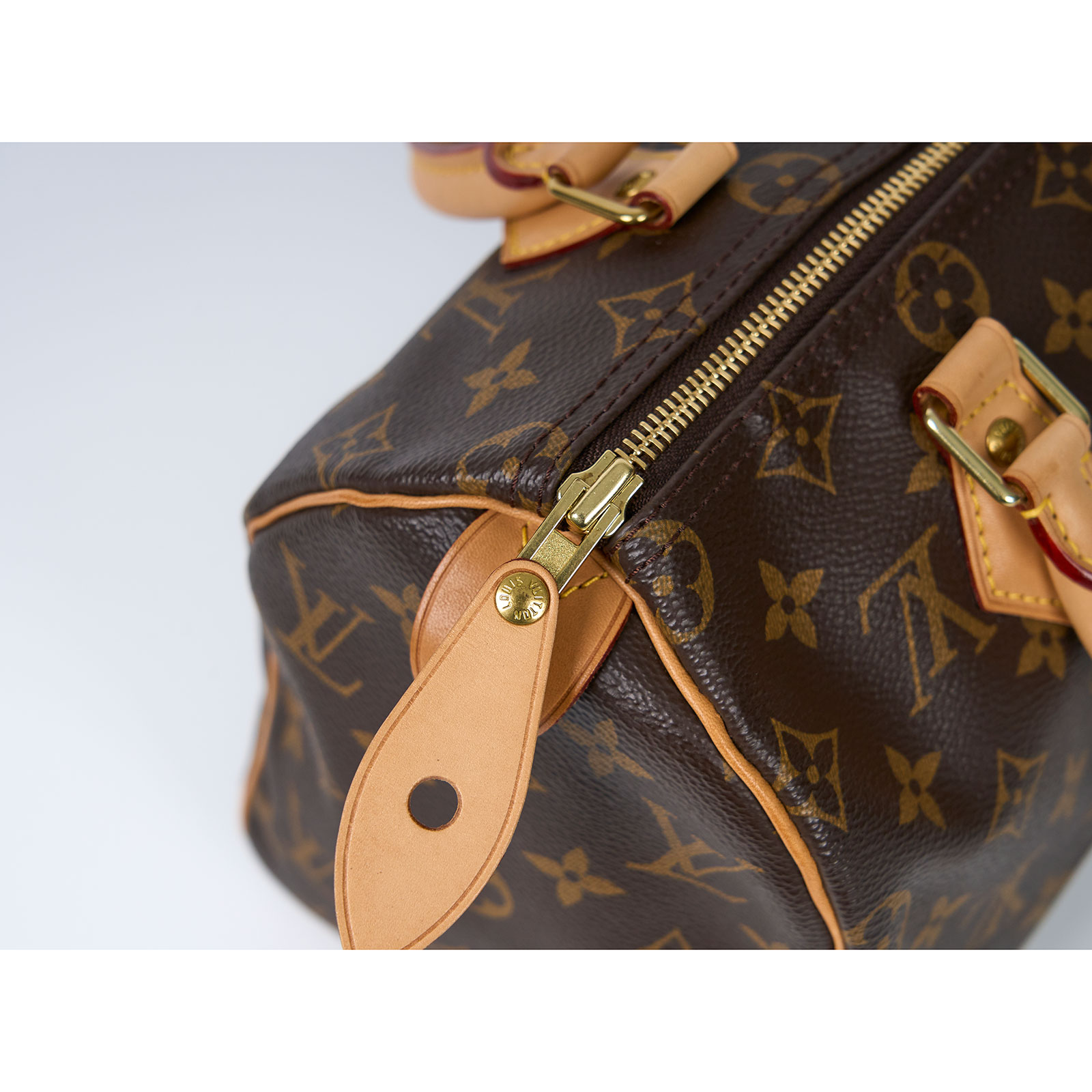 路易威登 LOUIS VUITTON Speedy 25 波士頓包 經典帆布 M41109 原花SPEEDY25 無背帶款 防塵袋/鎖組/購買證明
