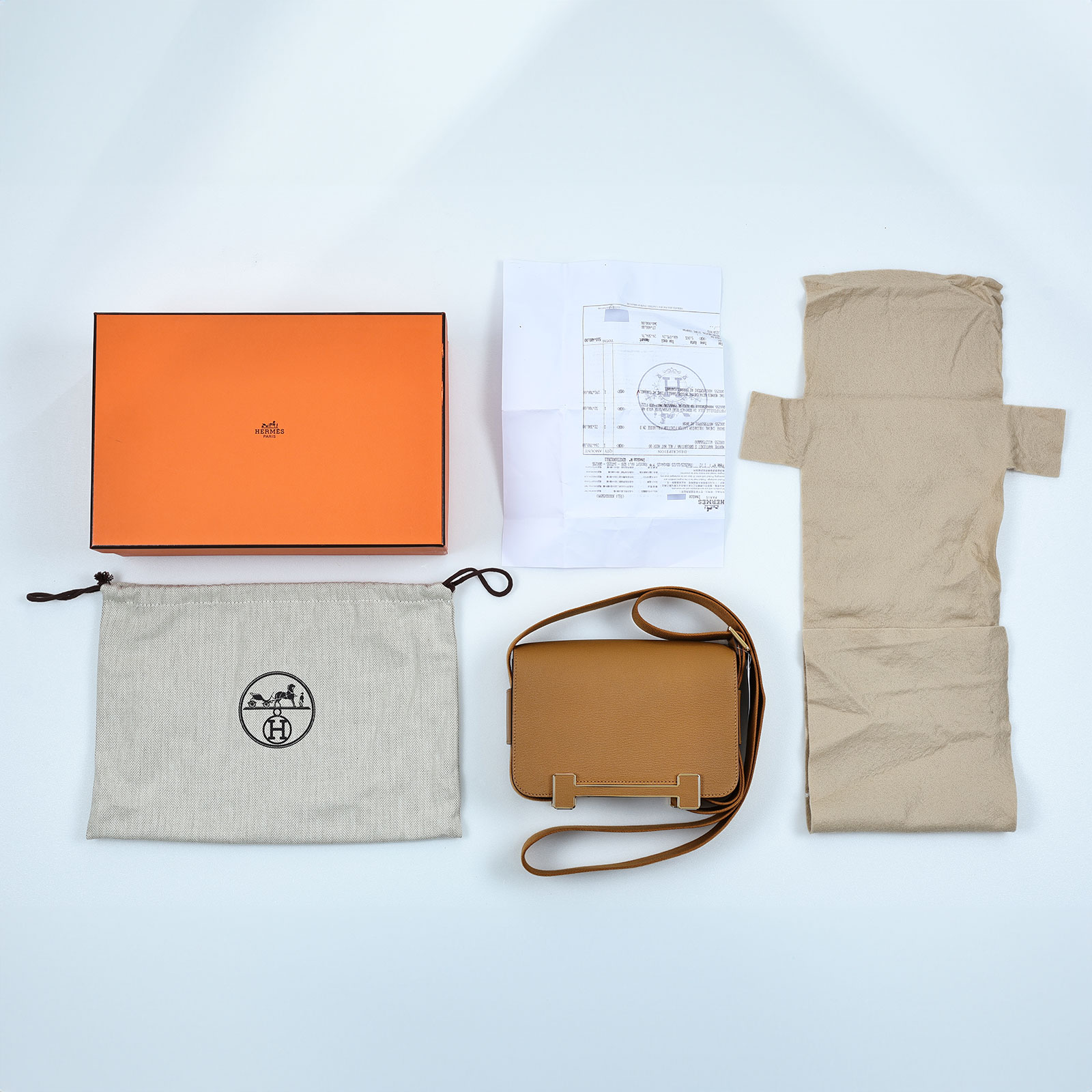 愛馬仕 Hermès Geta Nata 金扣 木屐 斜背包 GETA H083052CCAI/BPU006NI  原廠盒子/防塵袋/購買證明