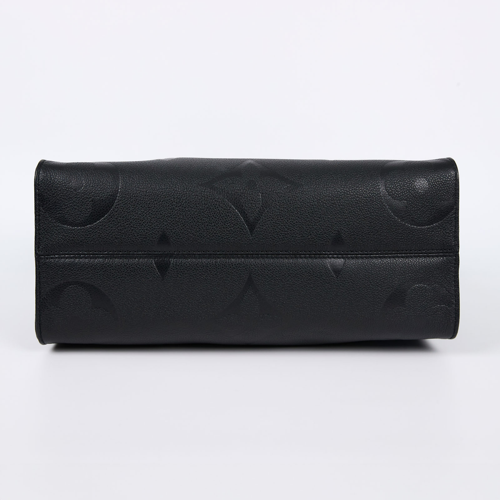 路易威登 LOUIS VUITTON OnTheGo MM 黑色 壓花 手提 肩背包 M45595 晶片款  原廠盒子/防塵袋
