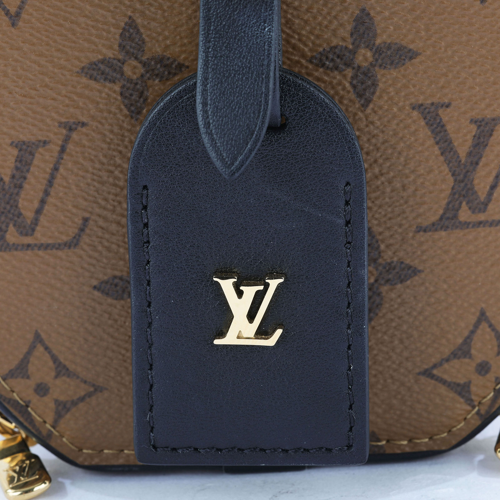路易威登 LOUIS VUITTON Mini Boîte Chapeau 圓餅盒 M83614 晶片款 原花Mini Boite Chapeau 背帶