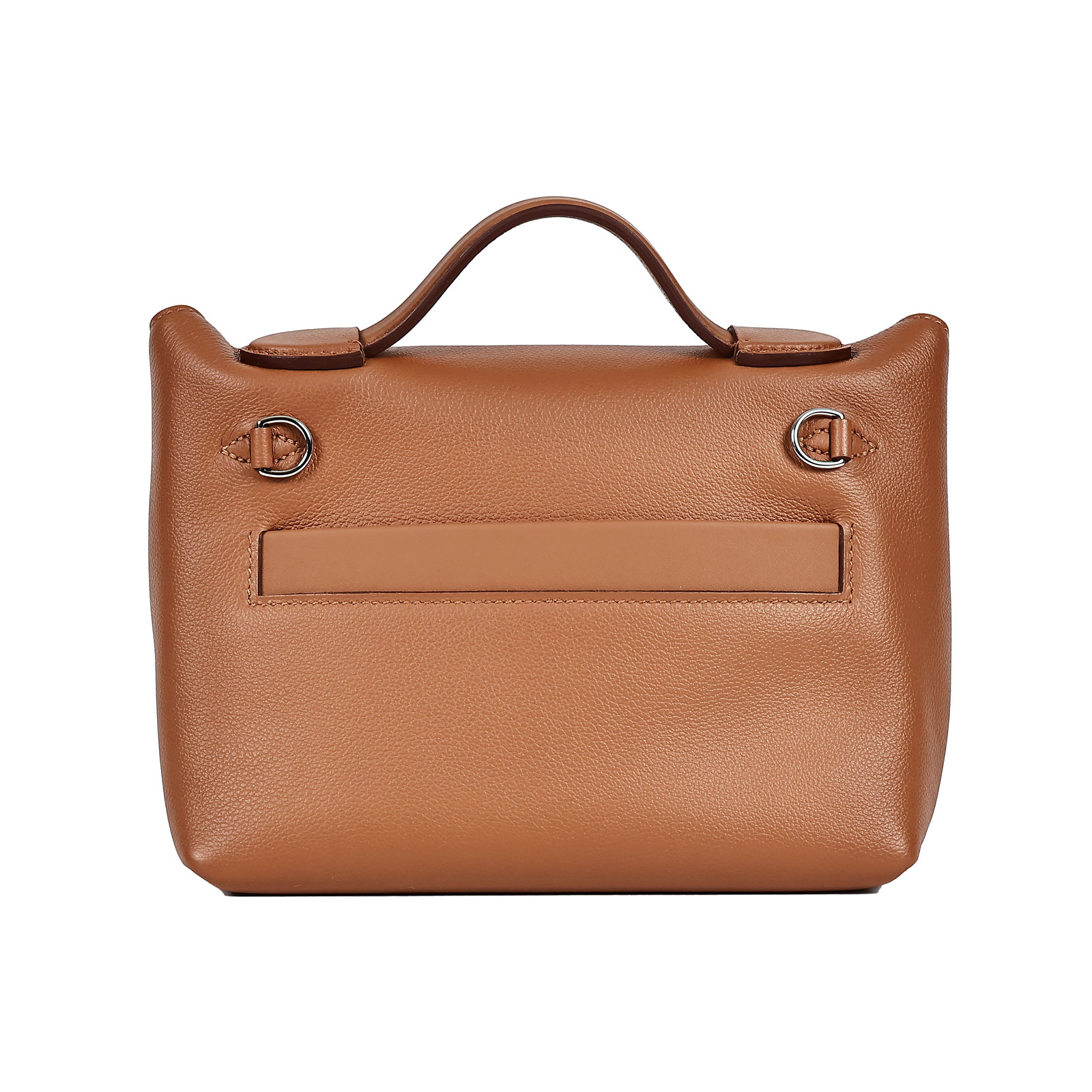 愛馬仕 Hermès 24/24 21 手提包 24/24/21 W HA 686 FW W刻金棕銀釦24/24 MINI 原廠盒子/防塵袋2/背帶