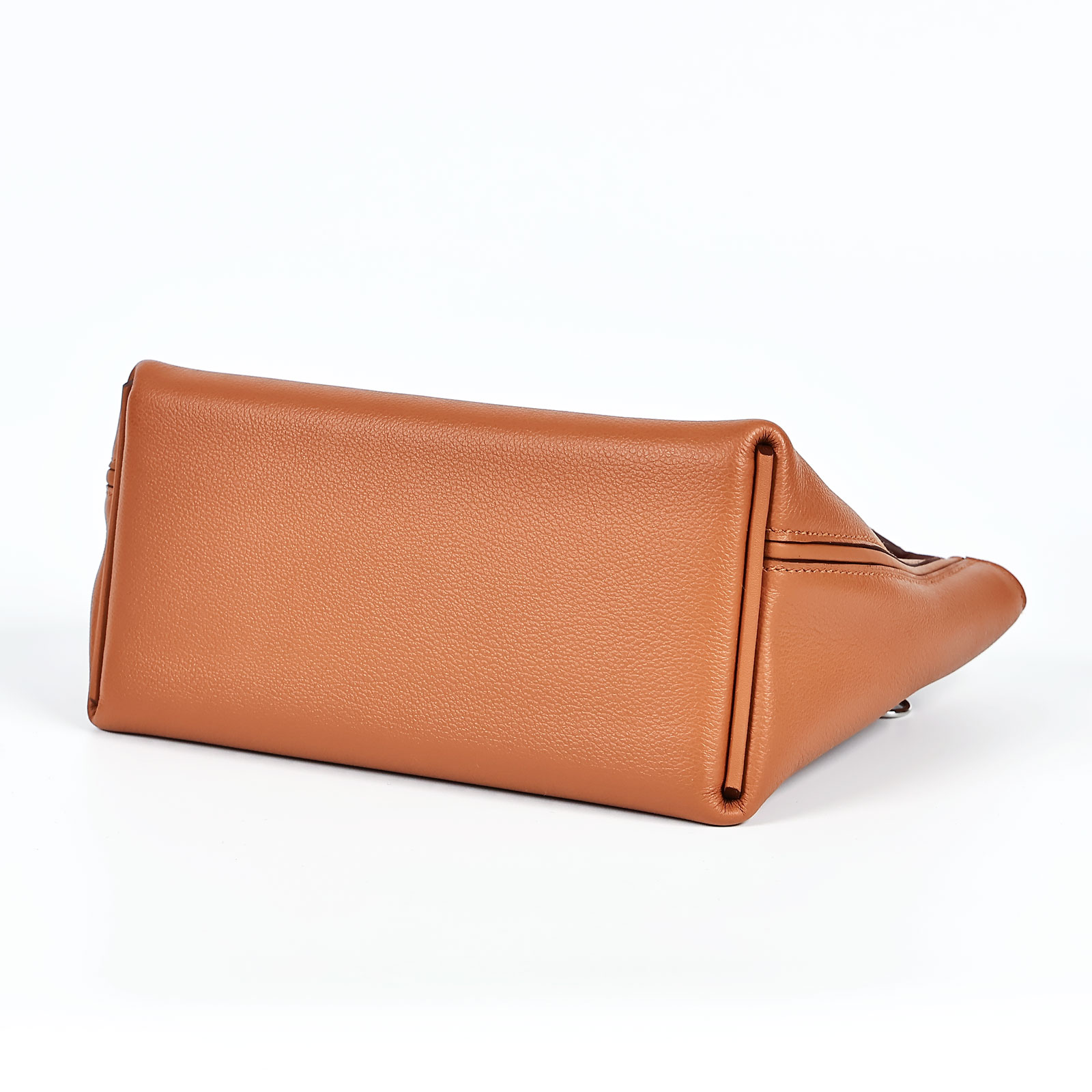 愛馬仕 Hermès 24/24 21 手提包 24/24/21 W HA 686 FW W刻金棕銀釦24/24 MINI 原廠盒子/防塵袋2/背帶